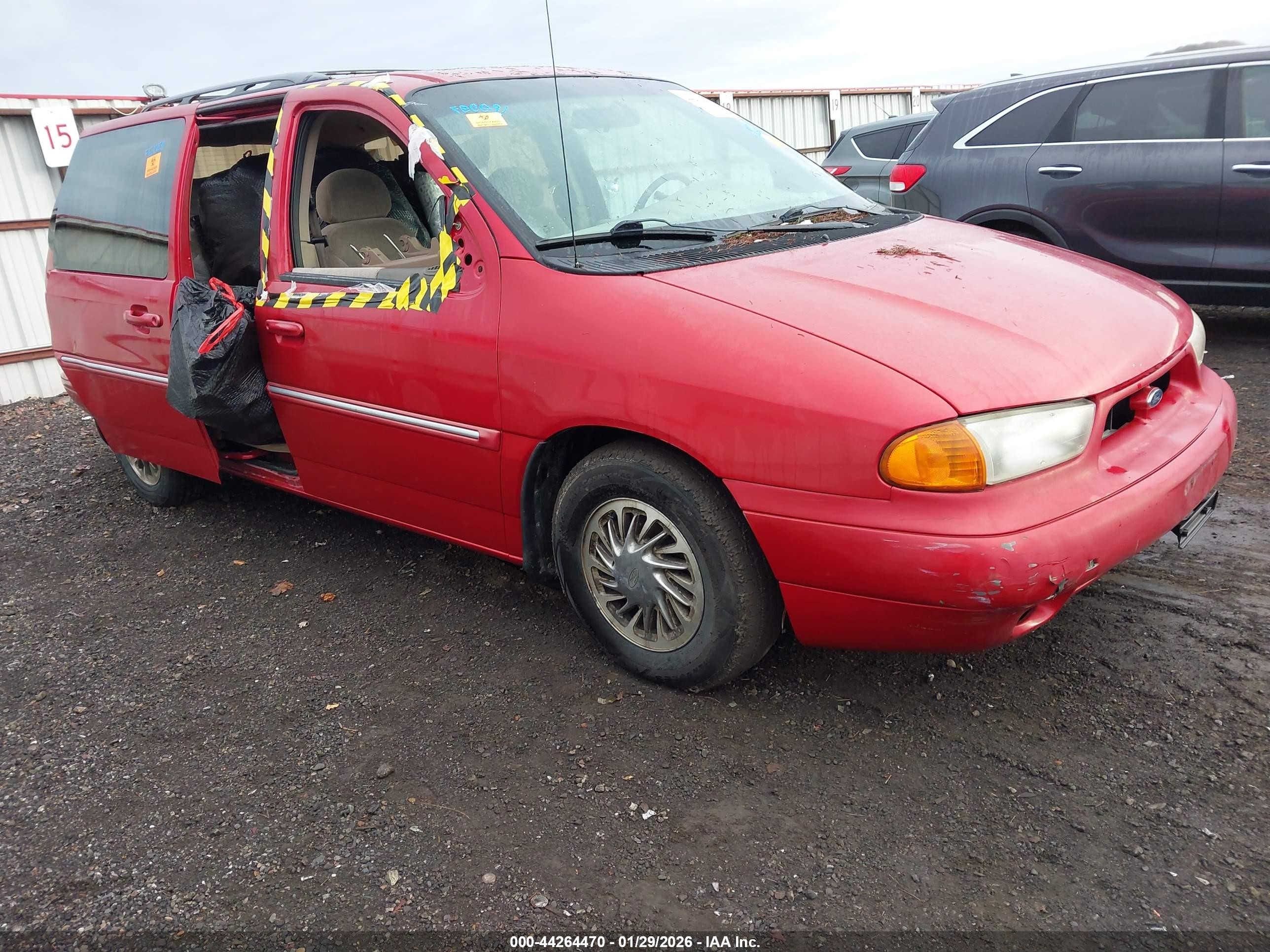 1998 Ford Windstar GL, VIN 2FMDA5148WBB71532 — Biohazard / chemical