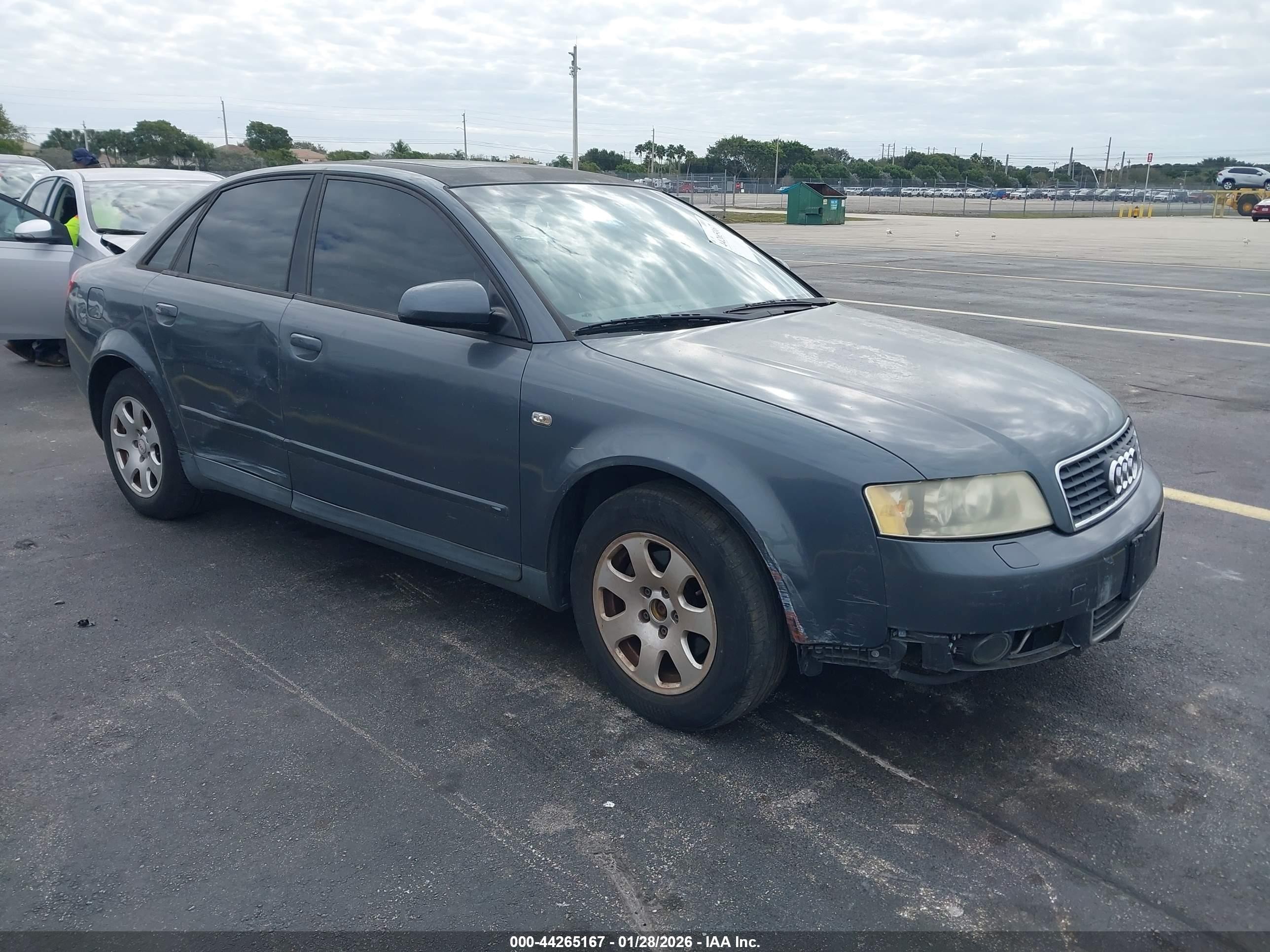 2002 Audi A4 1.8T, VIN WAULC68E92A178460 — Side