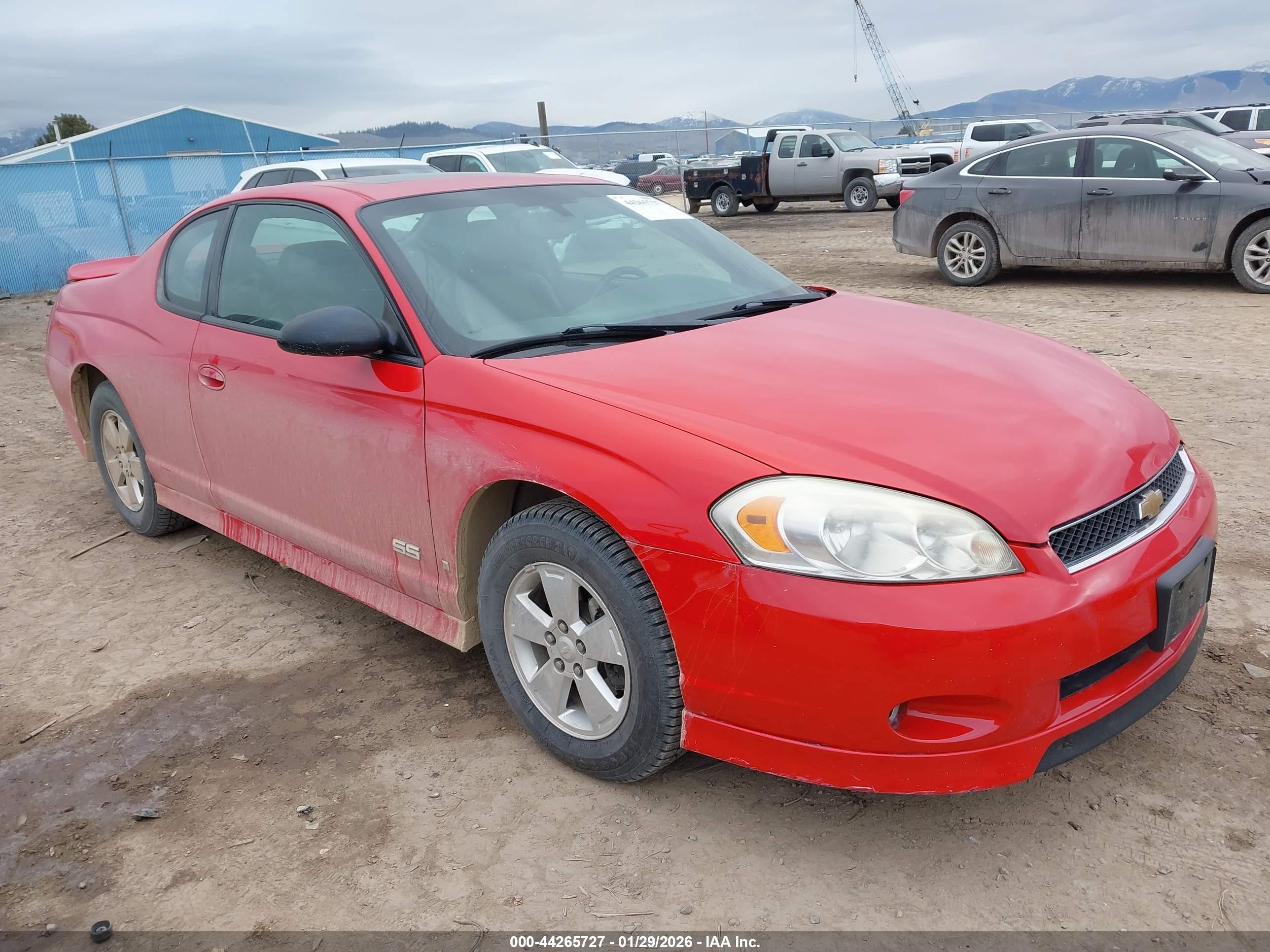 2006 Chevrolet Monte Carlo SS, VIN 2G1WL16C569363409 — Front end
