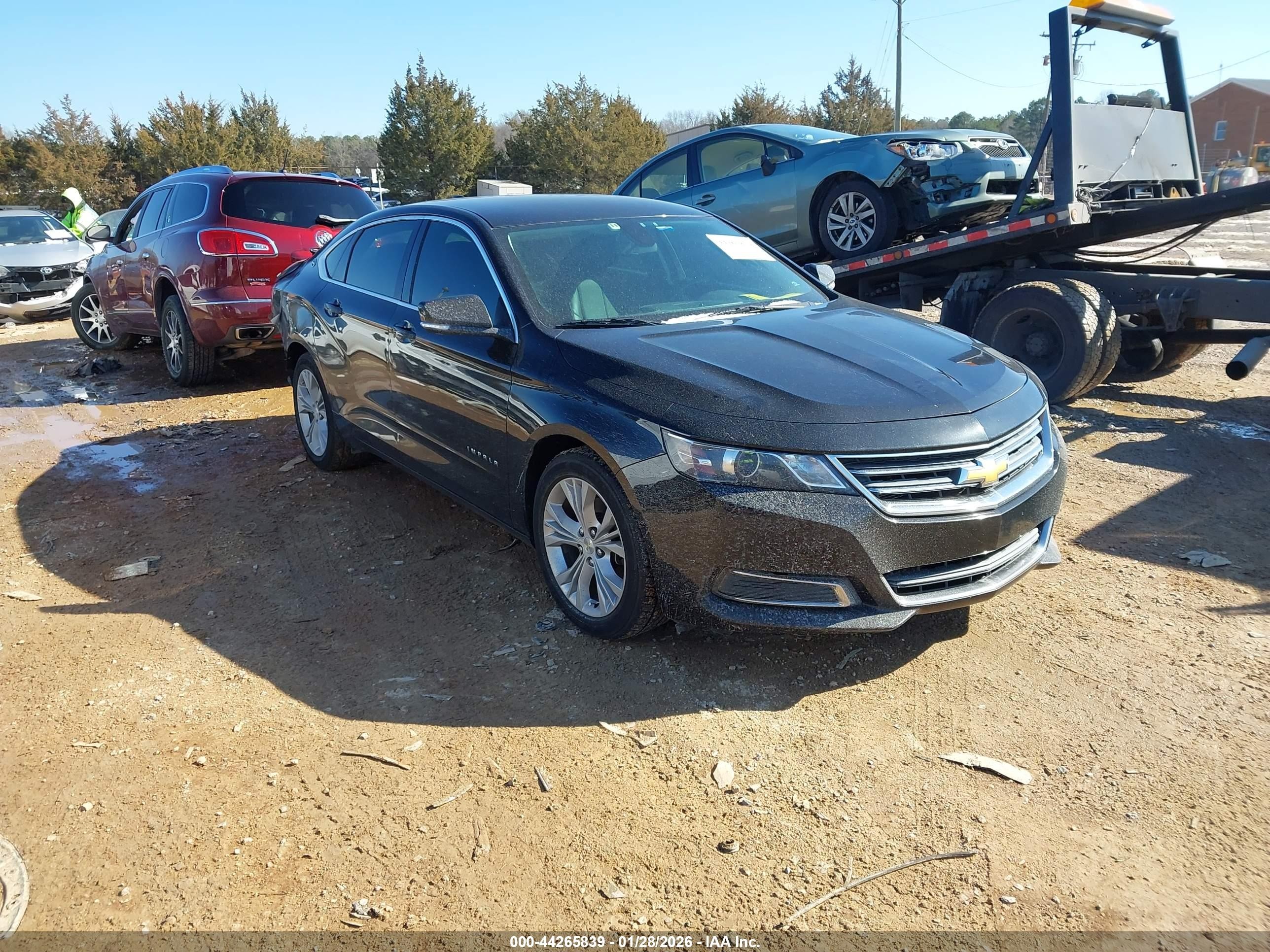 2015 Chevrolet Impala LT, VIN 1G1125S33FU118945 — Rear end