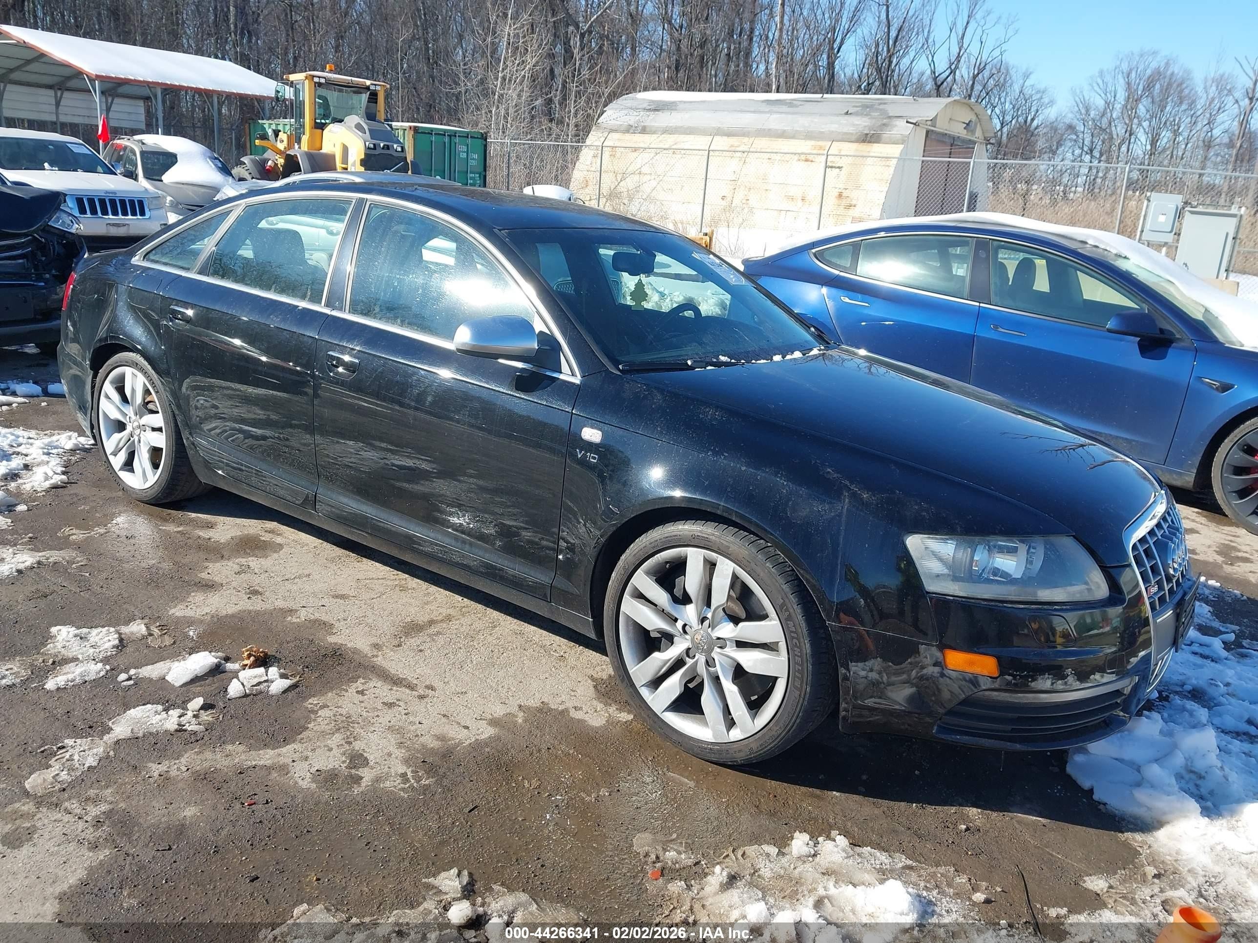 2007 Audi S6, VIN WAUGN74F47N047999 — Rear end