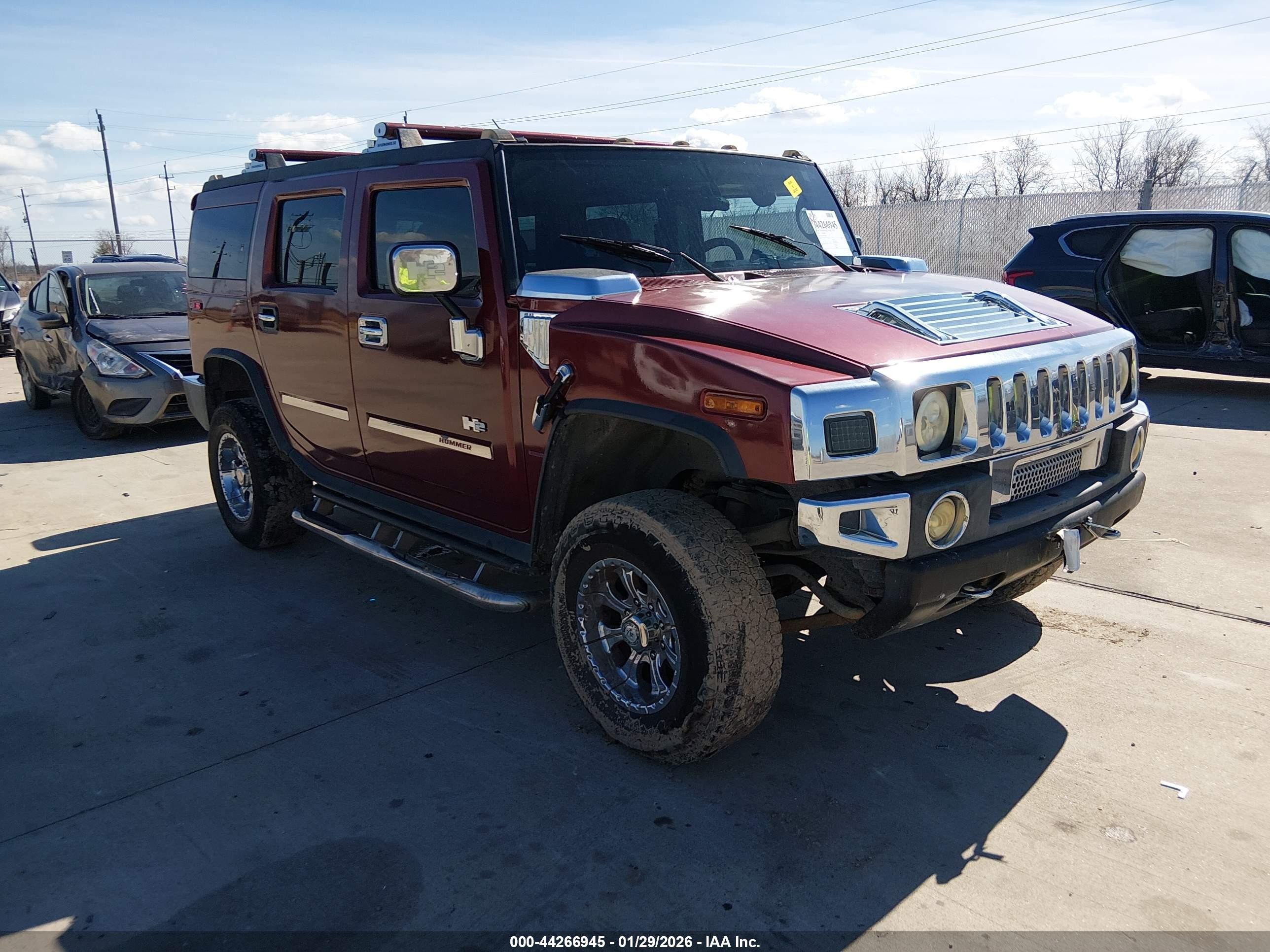 2003 Hummer H2, VIN 5GRGN23U03H136644 — Repossession