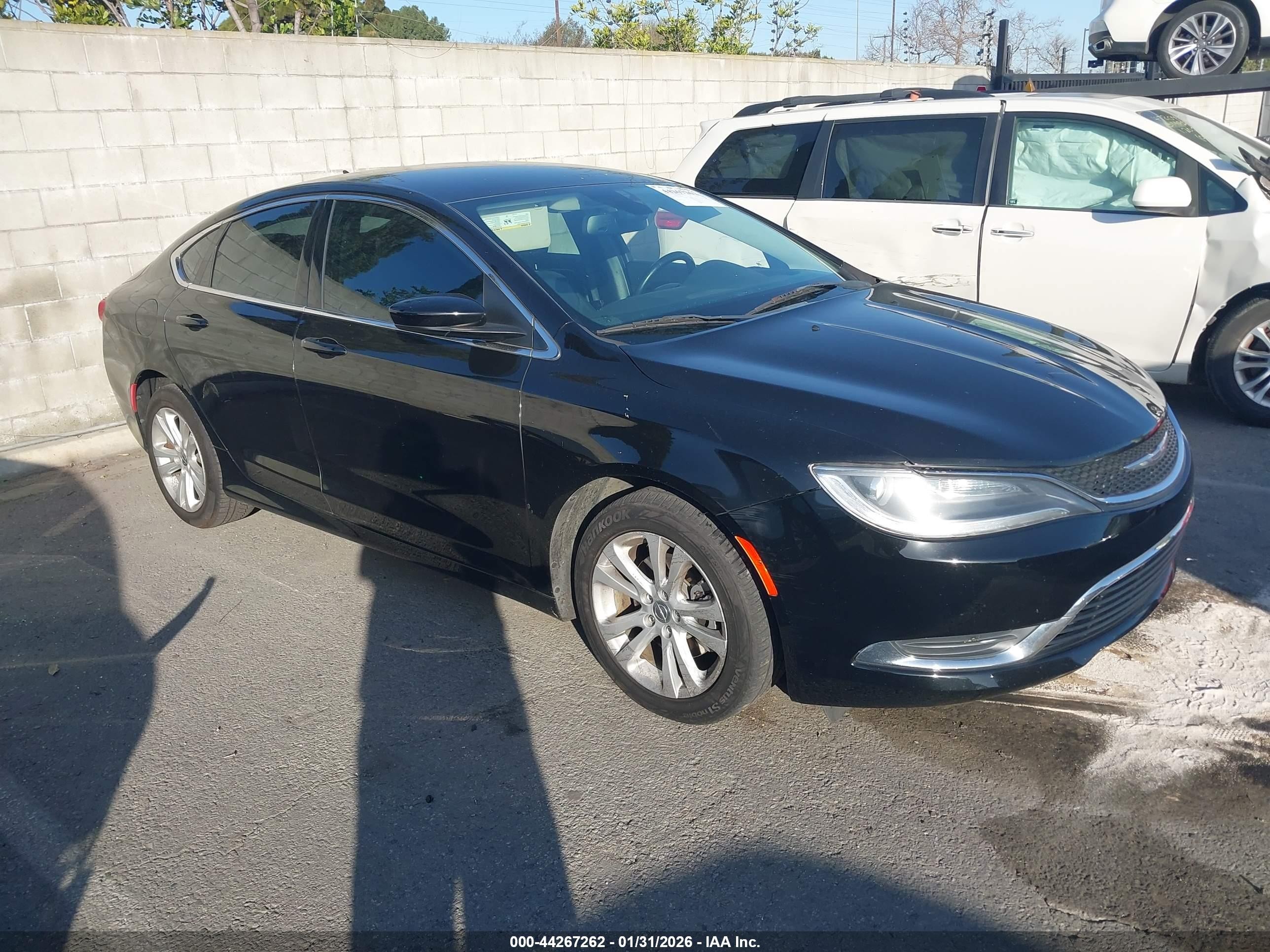 2017 Chrysler 200 Limited Platinum, VIN 1C3CCCAB1HN508423 — Fresh water flood