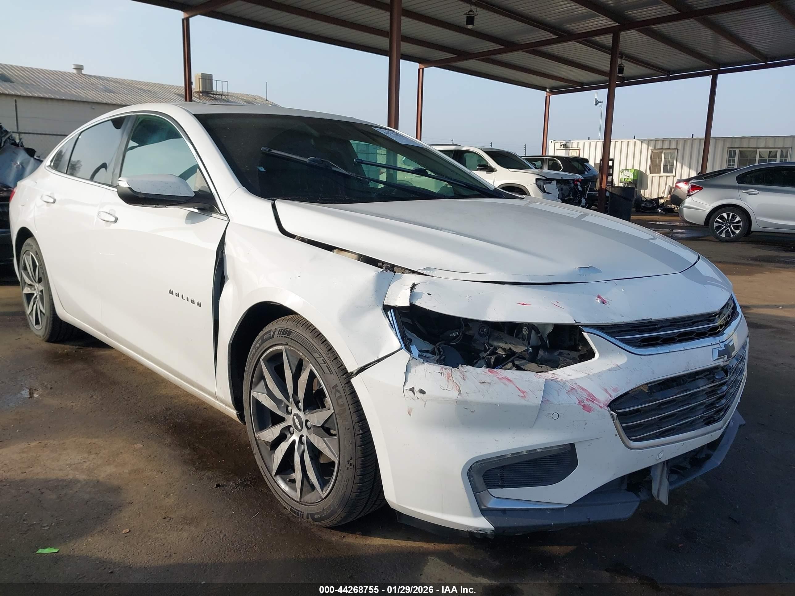 2017 Chevrolet Malibu LT, VIN 1G1ZE5ST9HF156911 — Front end