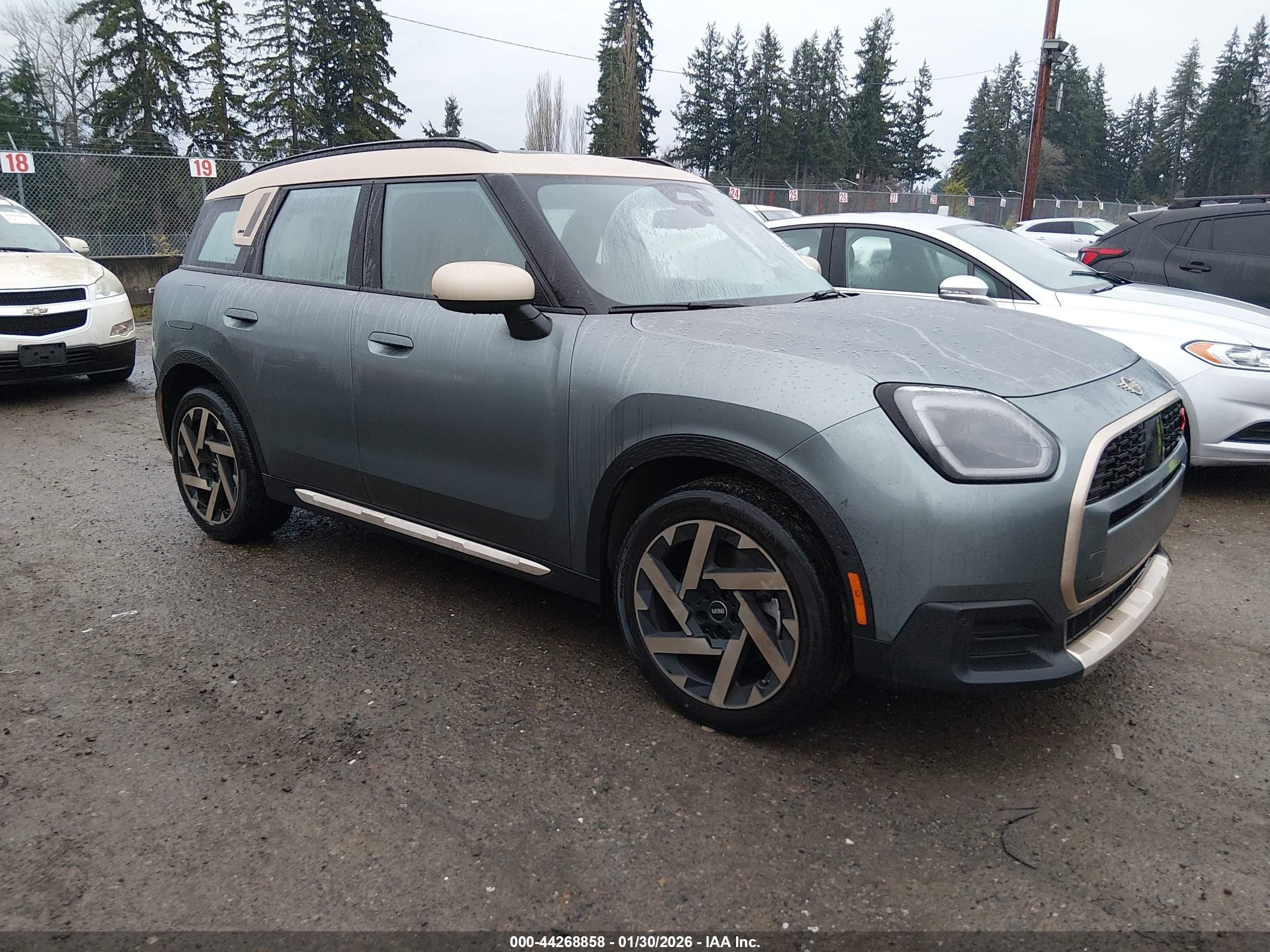 2025 MINI Countryman S, VIN WMZ23GA01S7S50381 — Biohazard / chemical