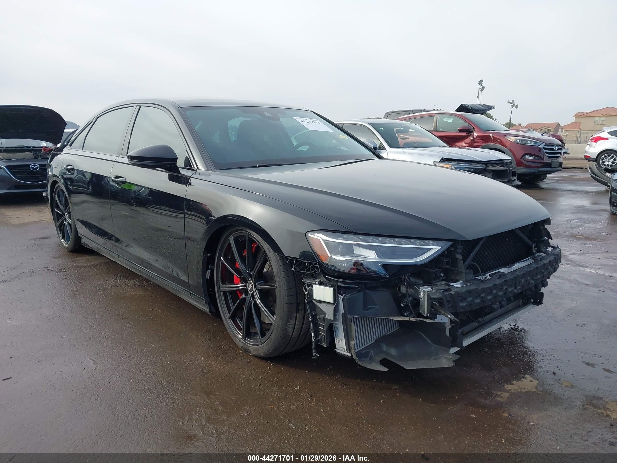 2023 Audi S8, VIN WAULSAF83PN011563 — Front end