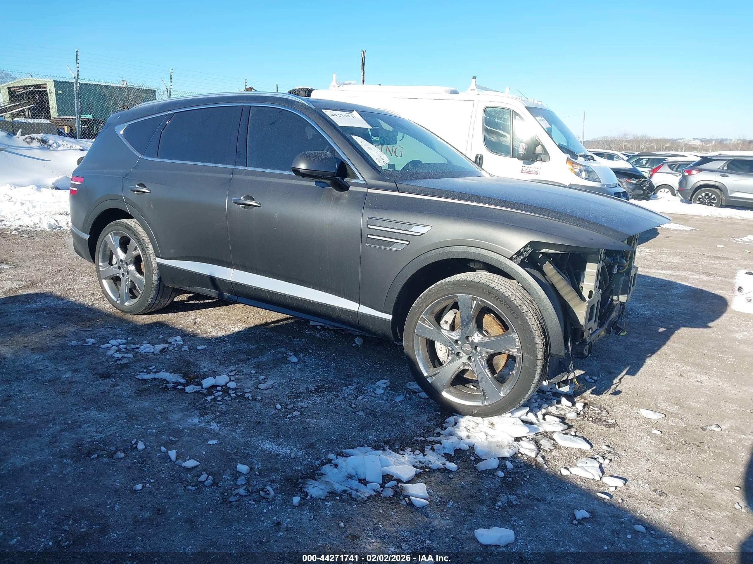 2024 Genesis GV80 Prestige Signature, VIN KMUHCESC5RU158156 — Front end