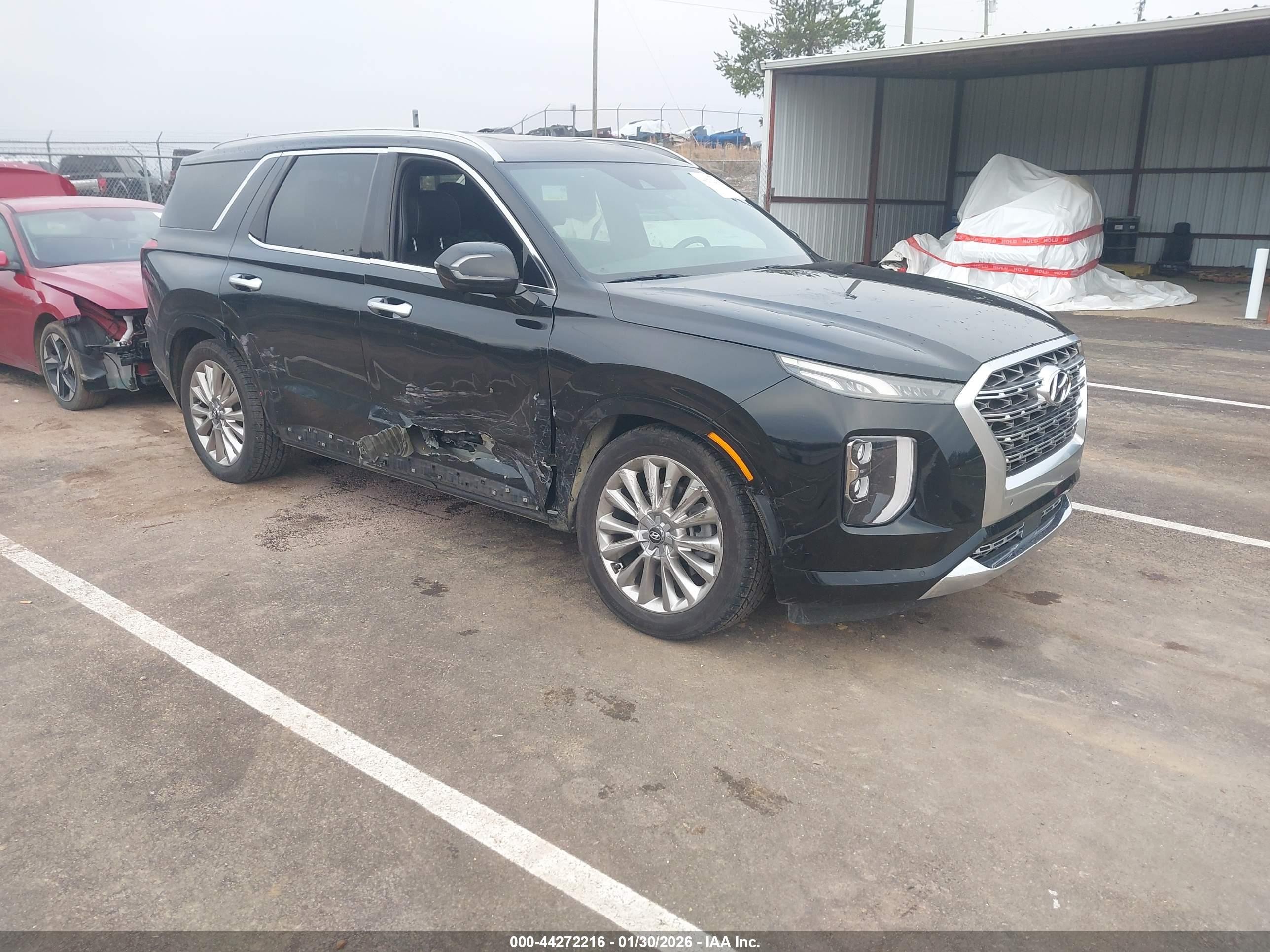 2020 Hyundai Palisade Limited, VIN KM8R54HE6LU078095 — Front end
