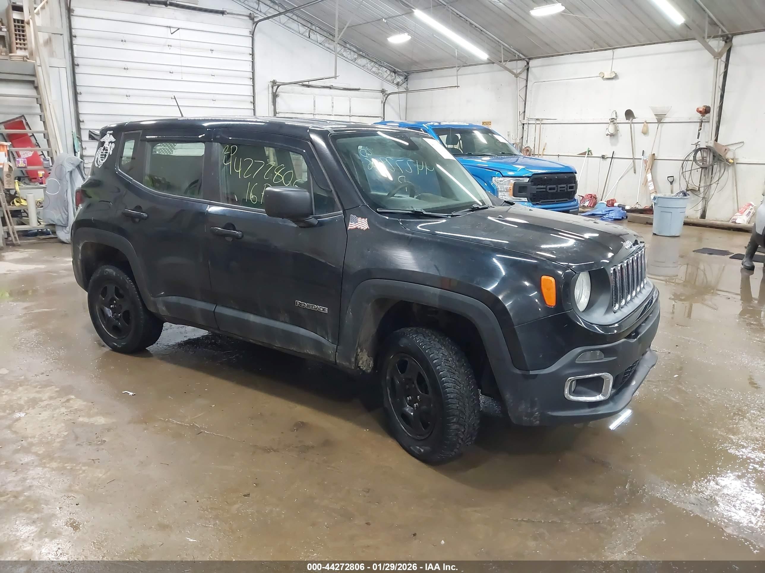 2016 Jeep Renegade Sport, VIN ZACCJBAT6GPD30499 — Electrical