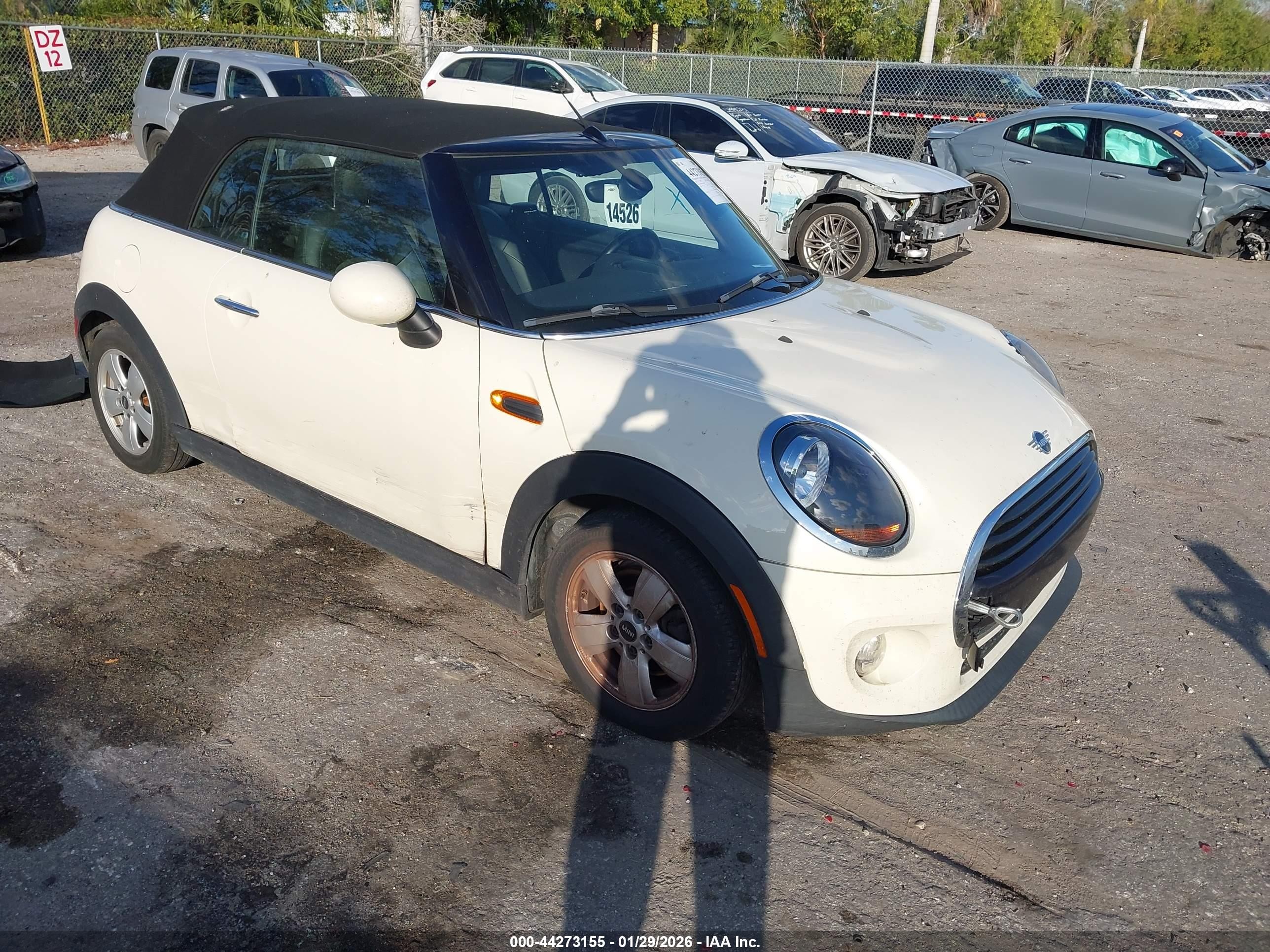 2019 MINI Convertible Cooper, VIN WMWWG5C59K3H08419 — Water / flood