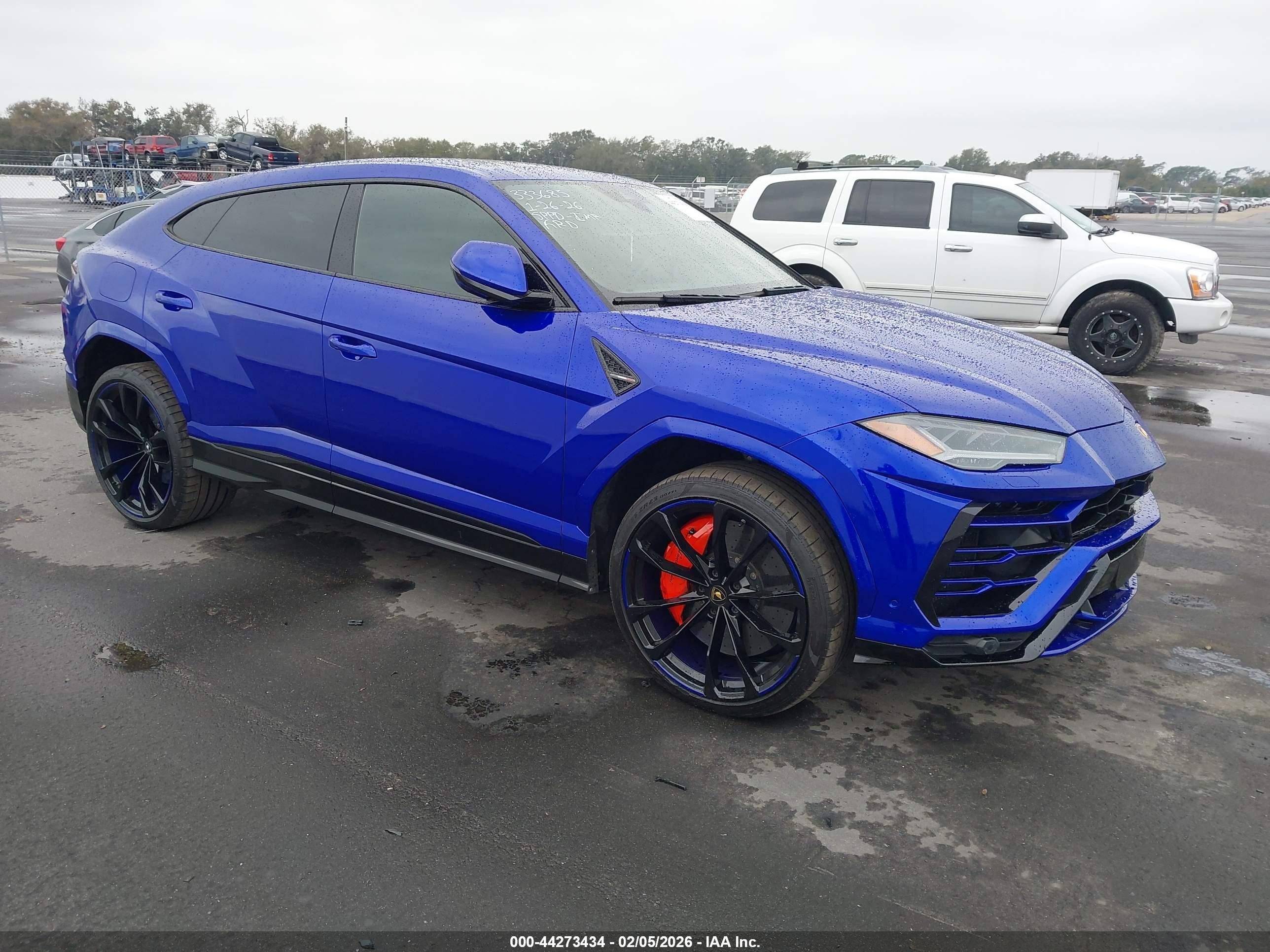 2019 Lamborghini Urus, VIN ZPBUA1ZL3KLA00926 — Theft recovery