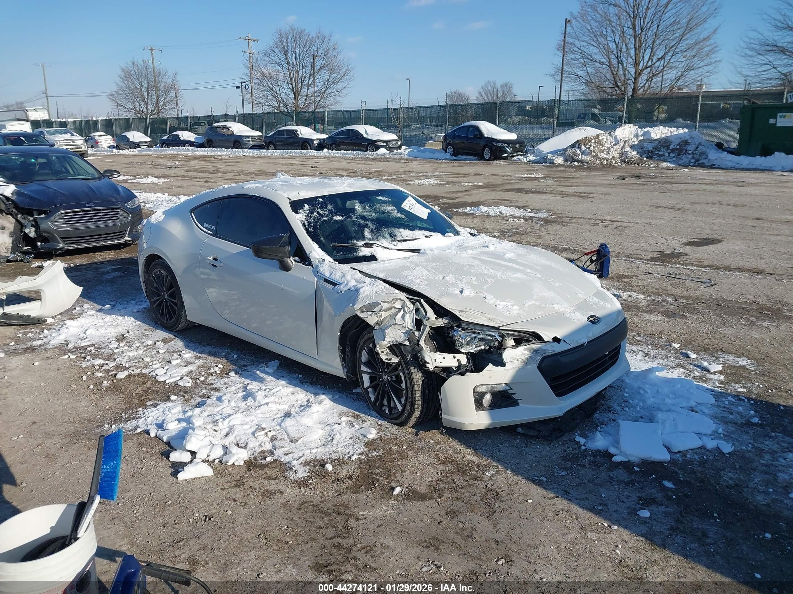 2015 Subaru BRZ Limited, VIN JF1ZCAC18F9604446 — Front end