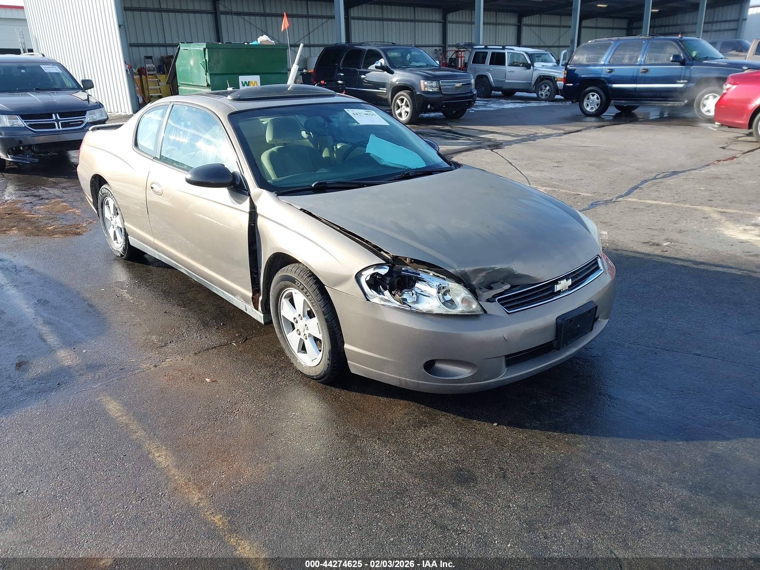 2006 Chevrolet Monte Carlo LT 3.5L, VIN 2G1WM16K069233574 — Front end