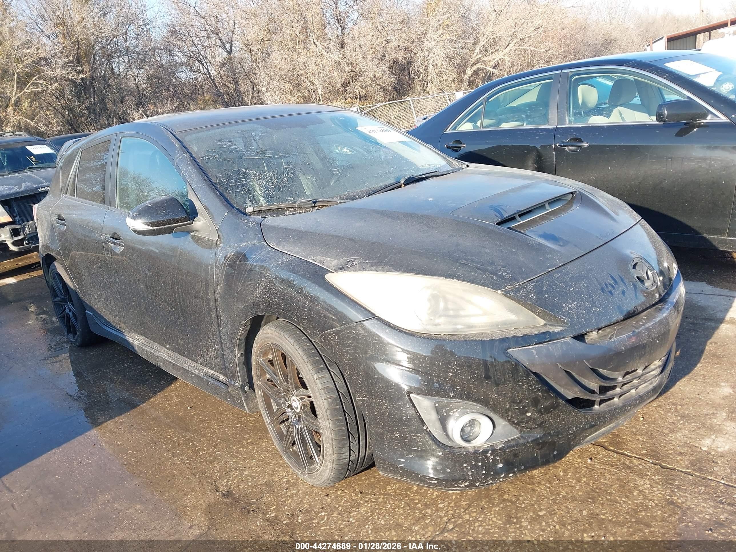 2012 Mazda 3 Mazdaspeed3 Touring, VIN JM1BL1L35C1648461 — Фото с аукциона