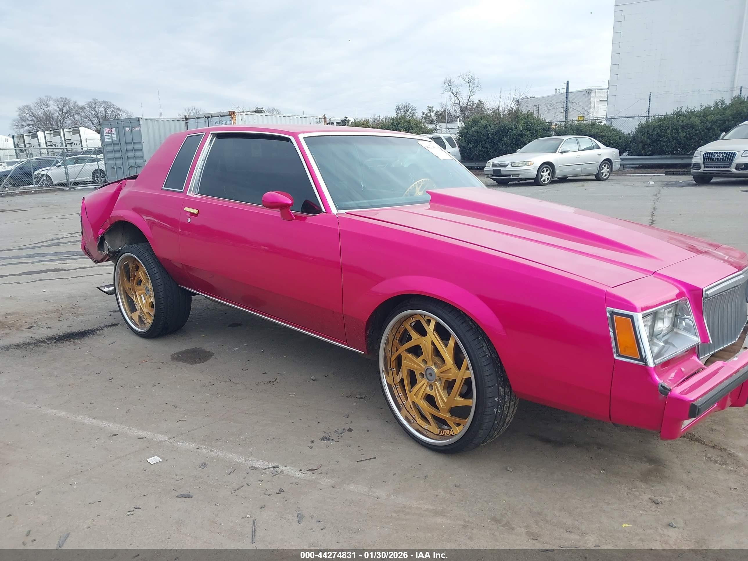 1981 Buick Regal, VIN 1G4AJ47A5BK160465 — Rear end