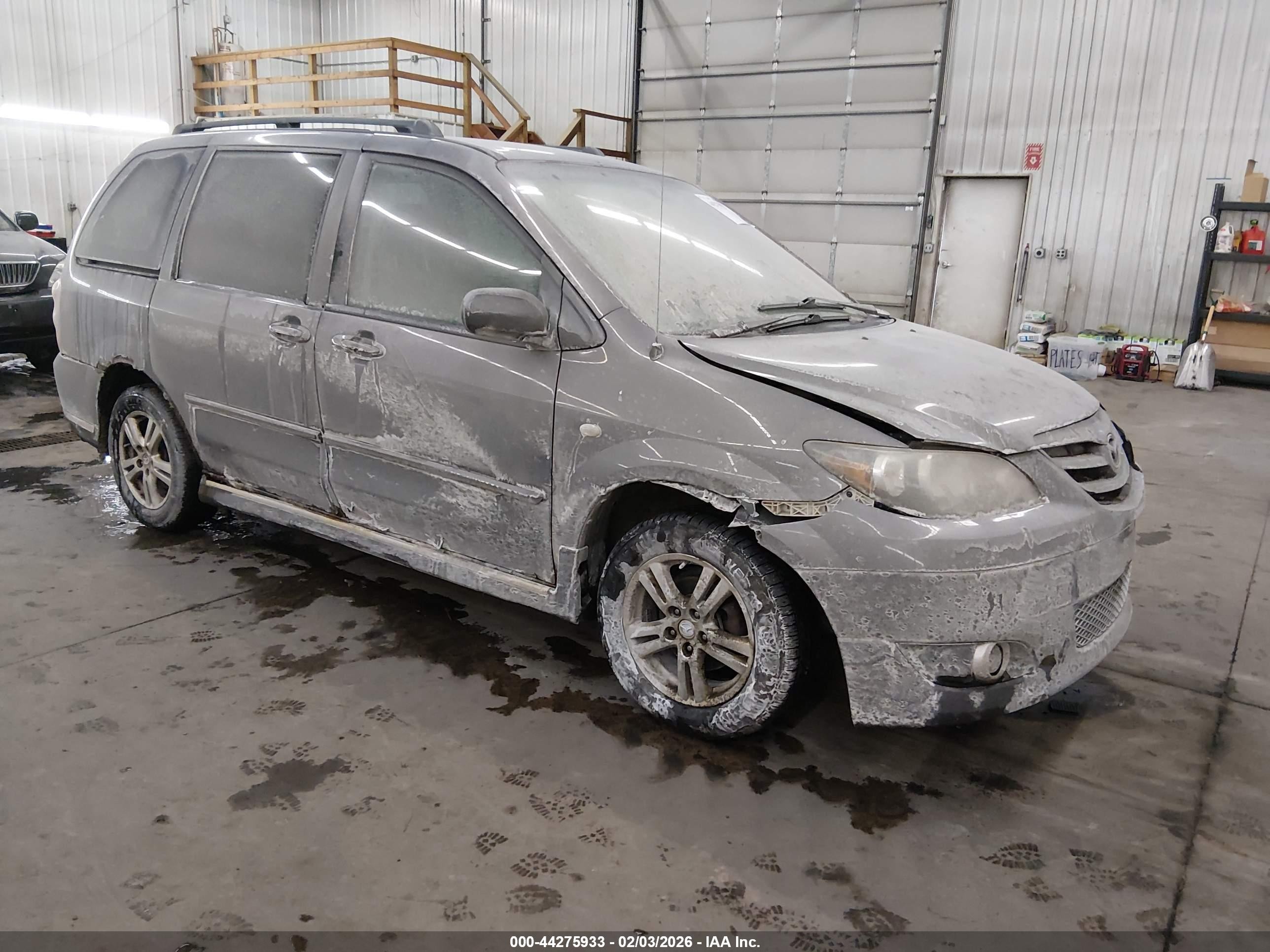 2006 Mazda MPV LX, VIN JM3LW28A060568933 — Front end