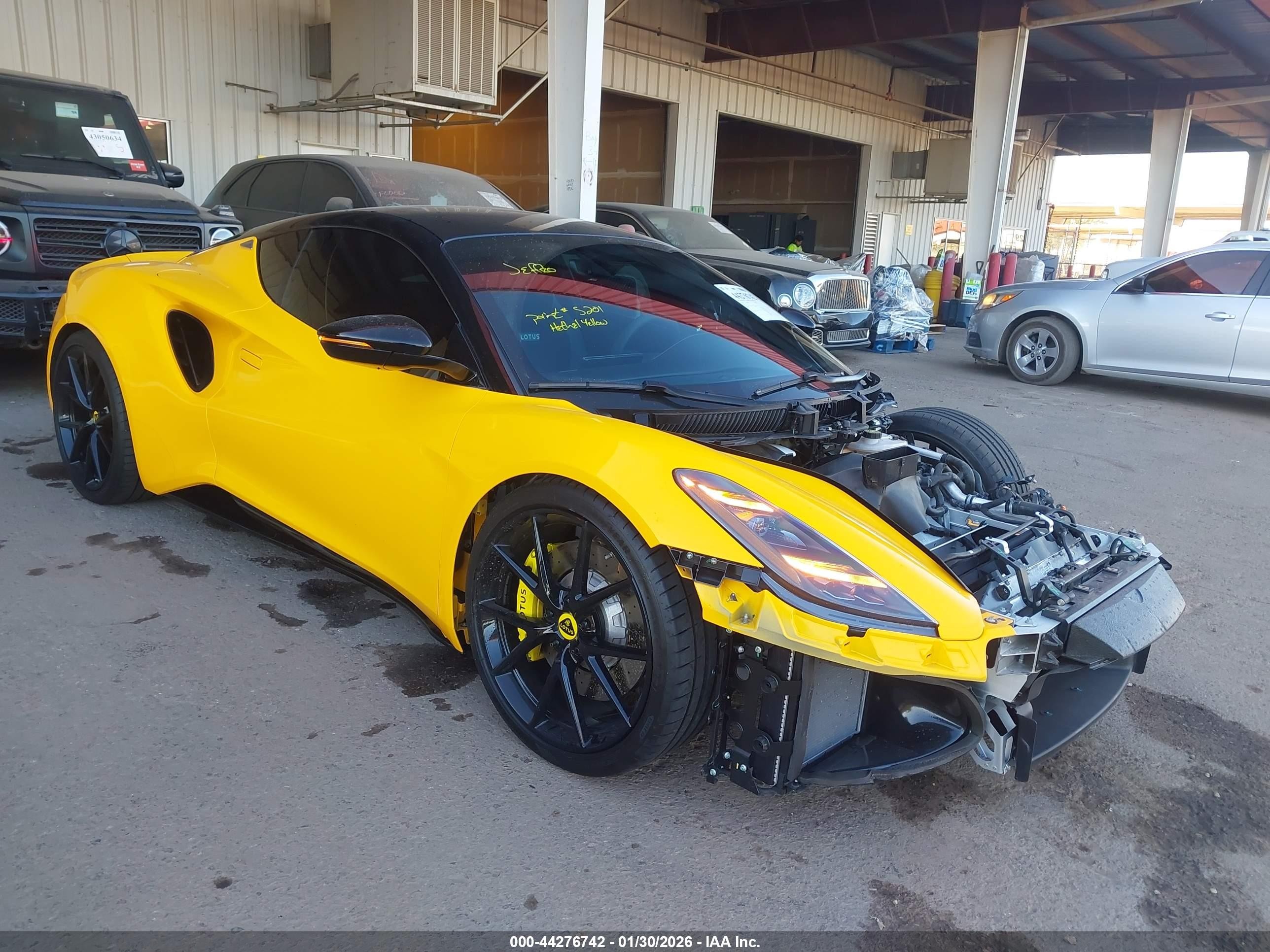 2024 Lotus Emira First Edition, VIN SCCLEKAXXRHA11528 — Front end