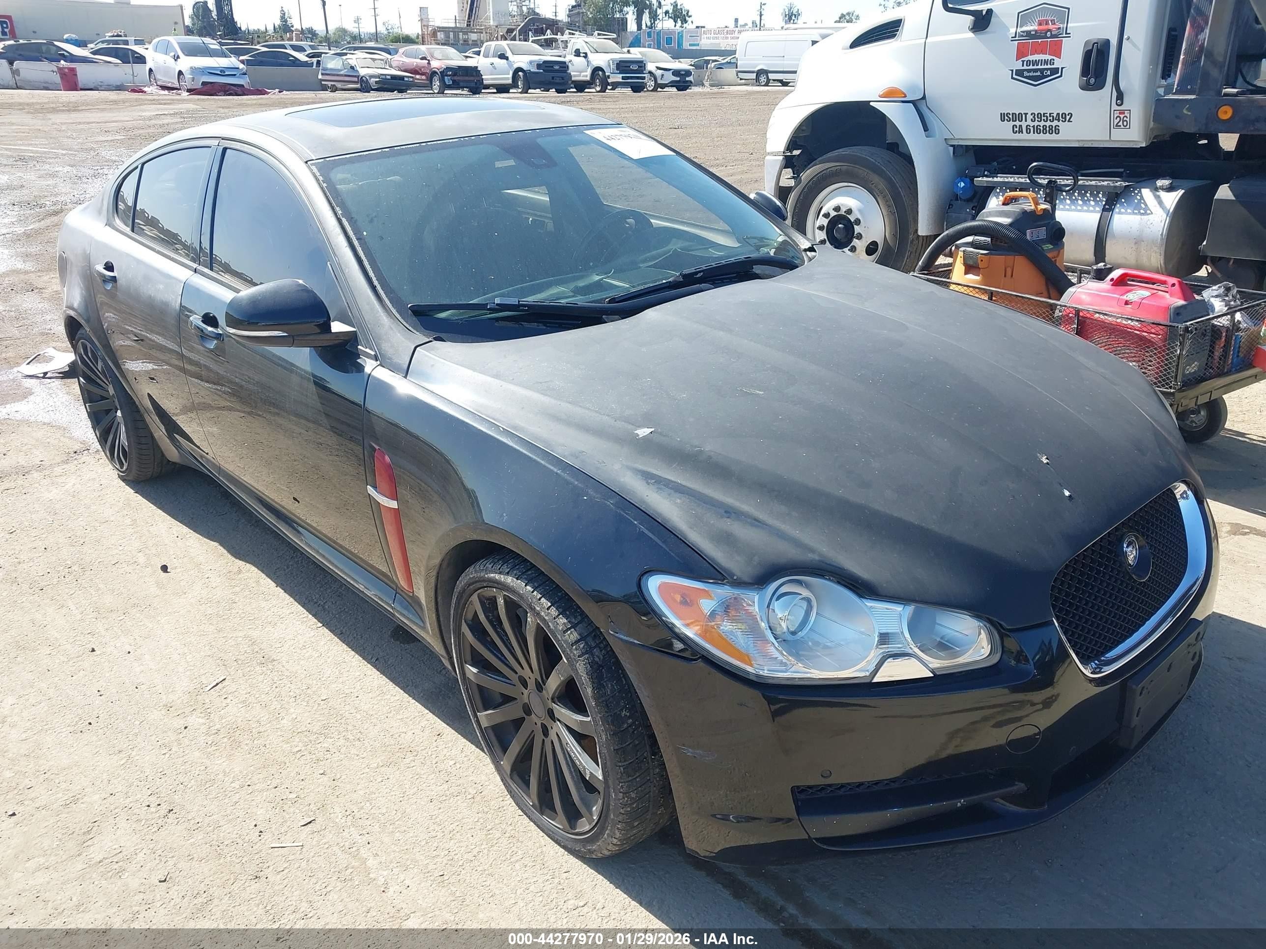 2010 Jaguar XF Supercharged, VIN SAJWA0HEXAMR77665 — Water / flood