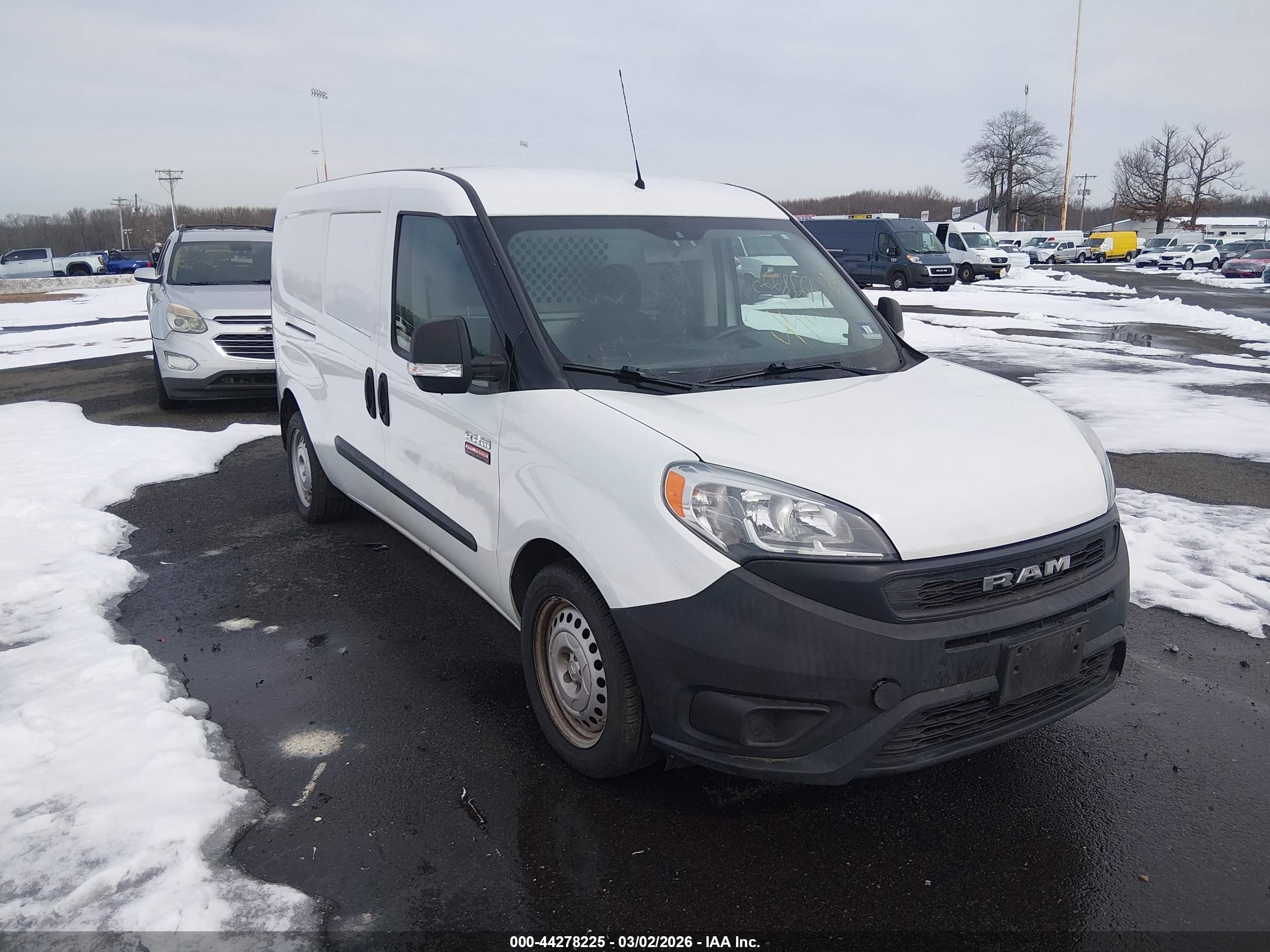 2021 Ram ProMaster City Cargo Tradesman, VIN ZFBHRFAB1M6U14633 — Front end