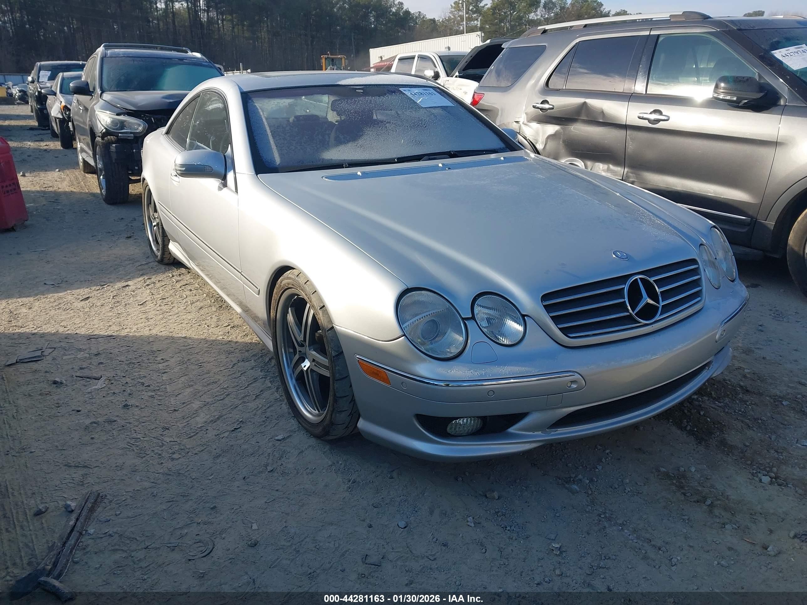2002 Mercedes-Benz CL AMG, VIN WDBPJ73J32A019601 — Фото с аукциона