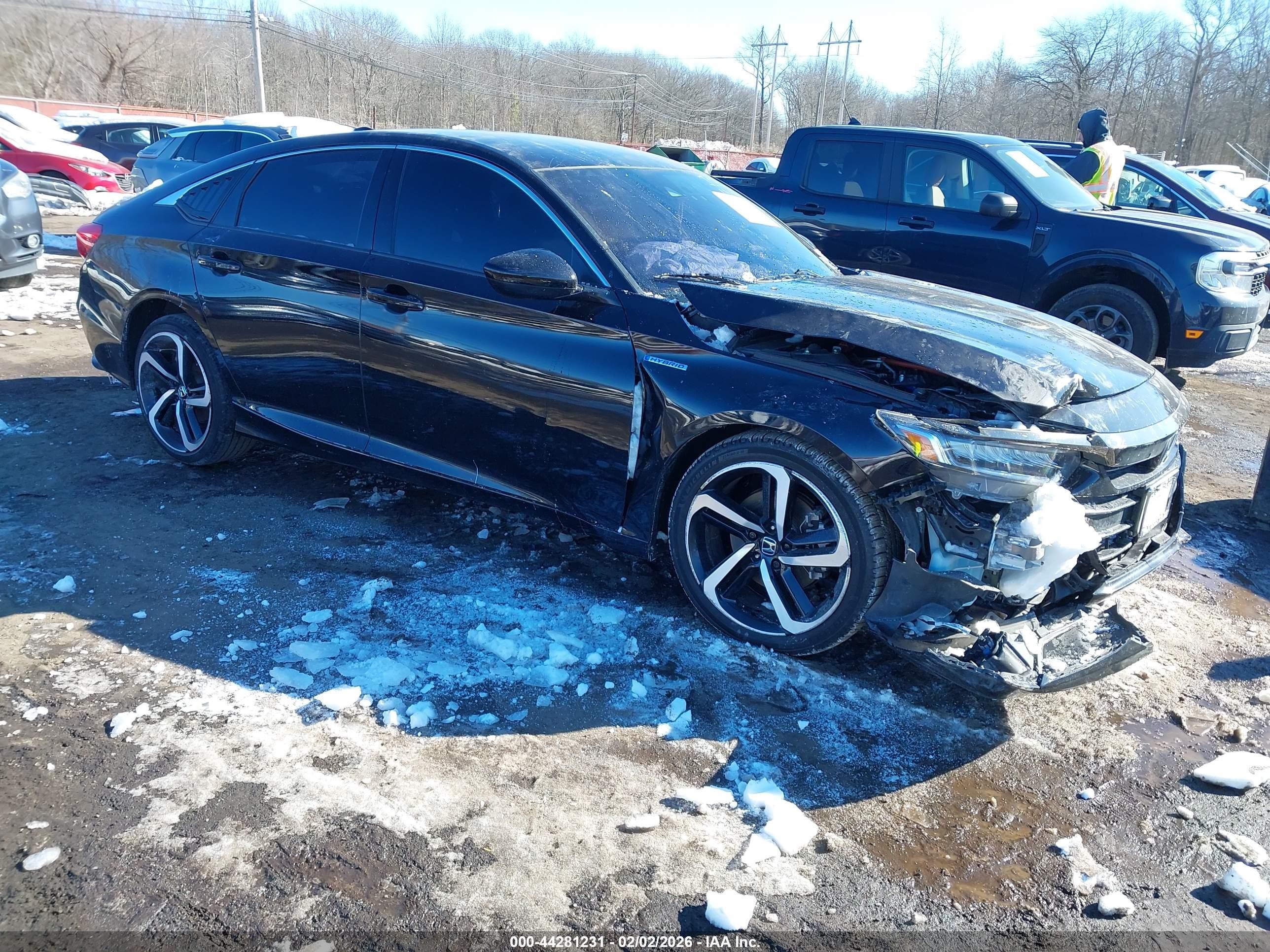 2022 Honda Accord Sport, VIN 1HGCV3F21NA020950 — Front end