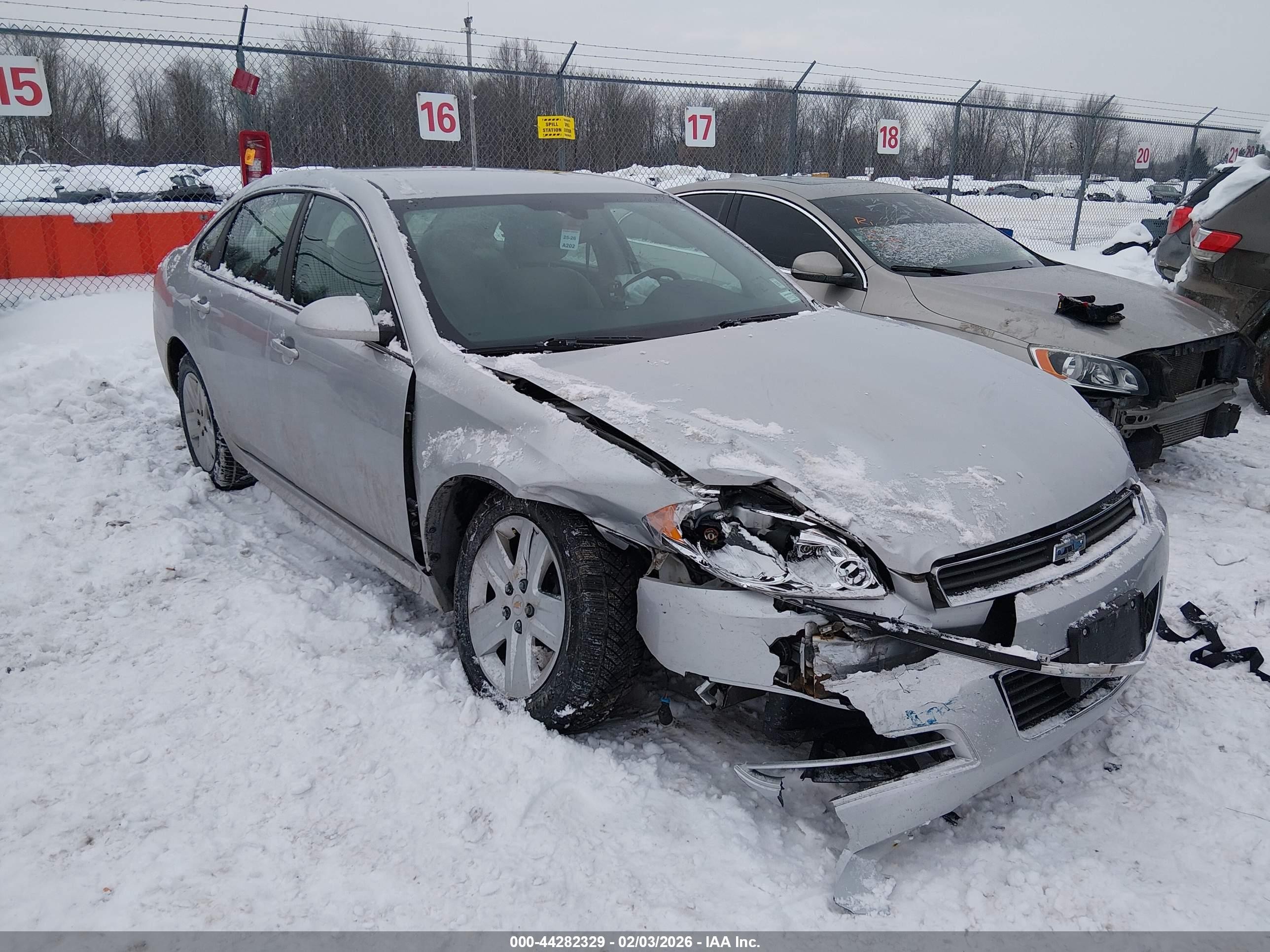 2010 Chevrolet Impala LS, VIN 2G1WA5EK7A1208020 — Side