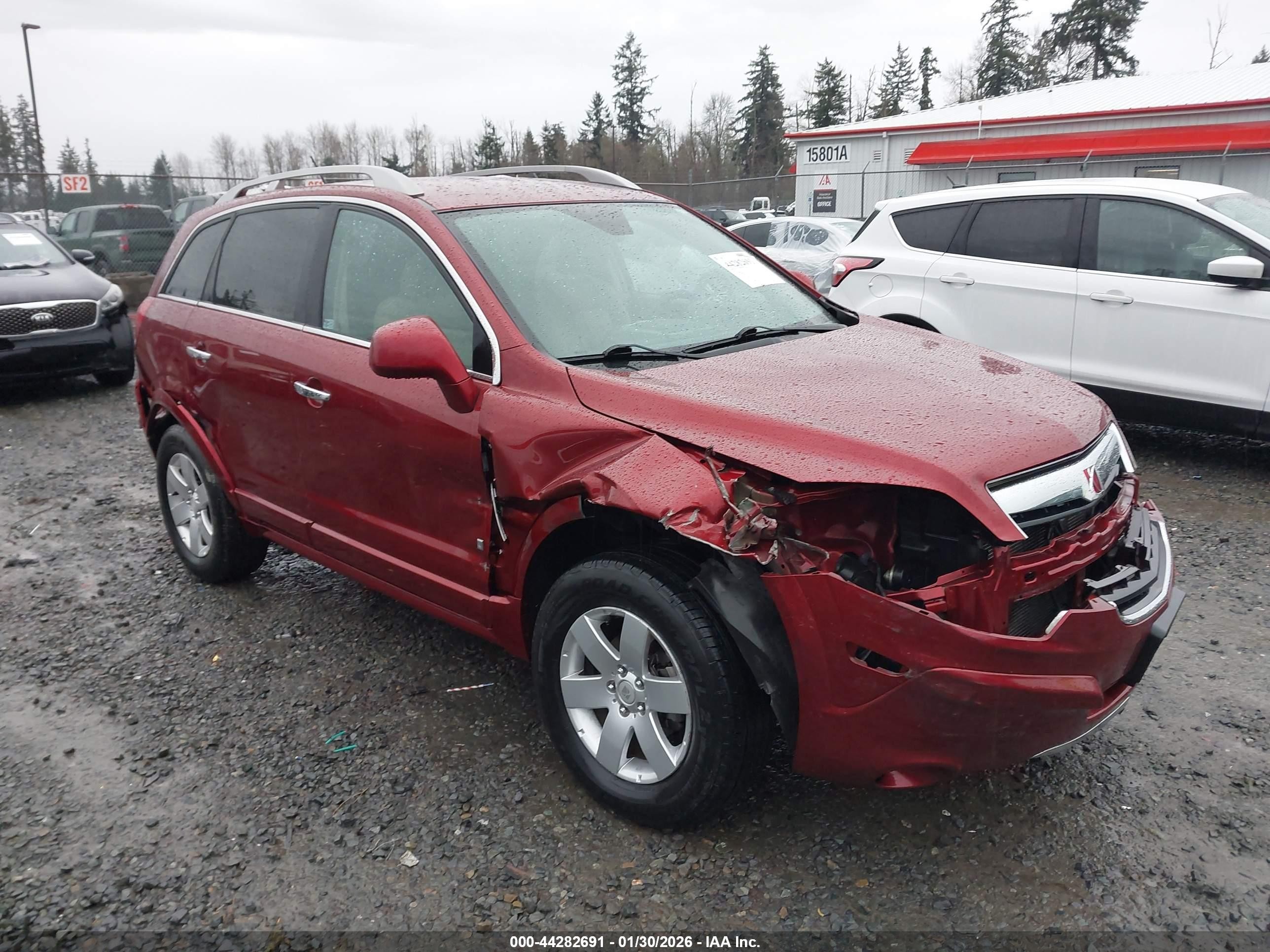 2008 Saturn VUE XR, VIN 3GSDL63788S598027 — Front end