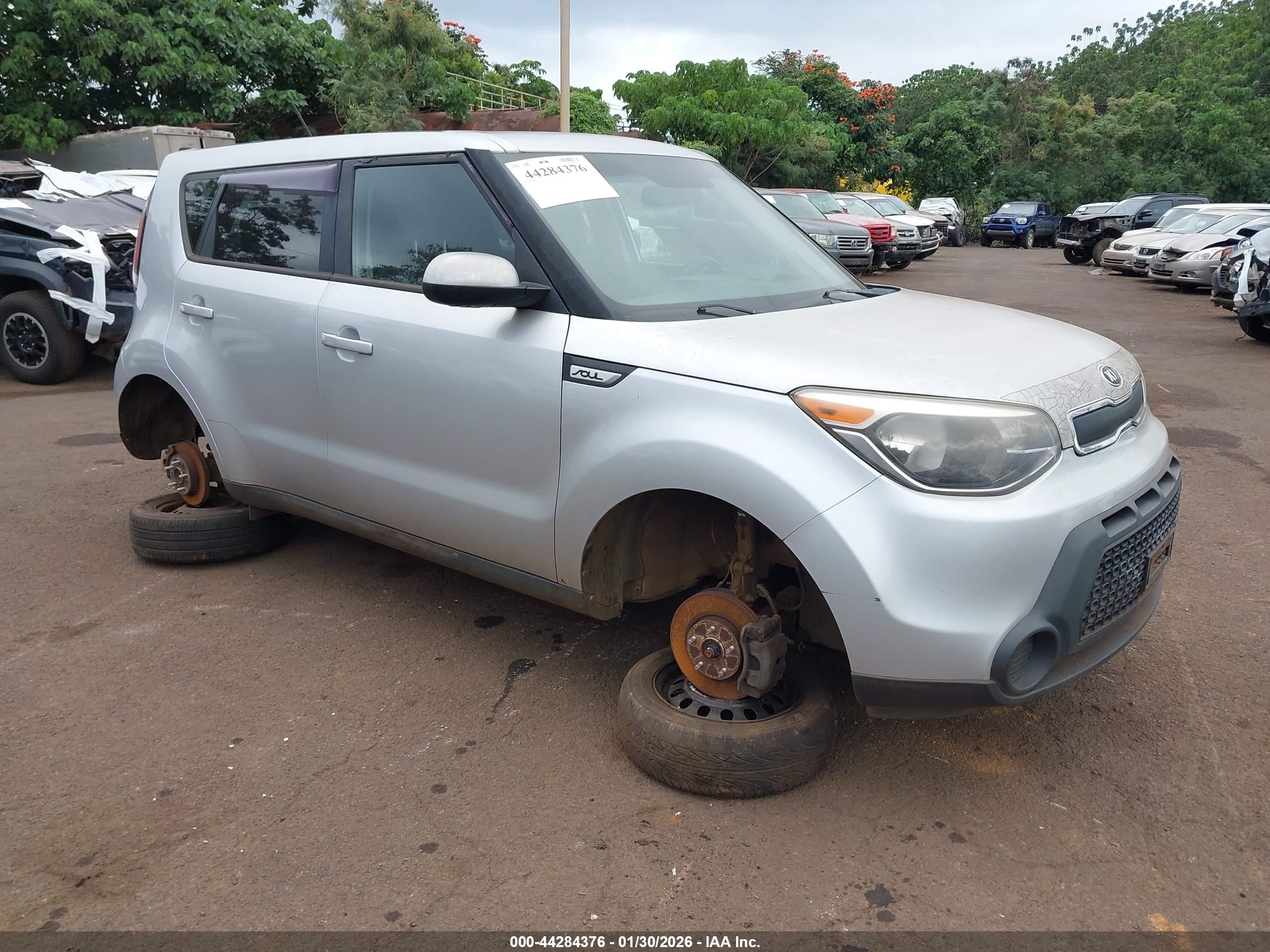2015 Kia Soul, VIN KNDJN2A22F7765034 — Not stated
