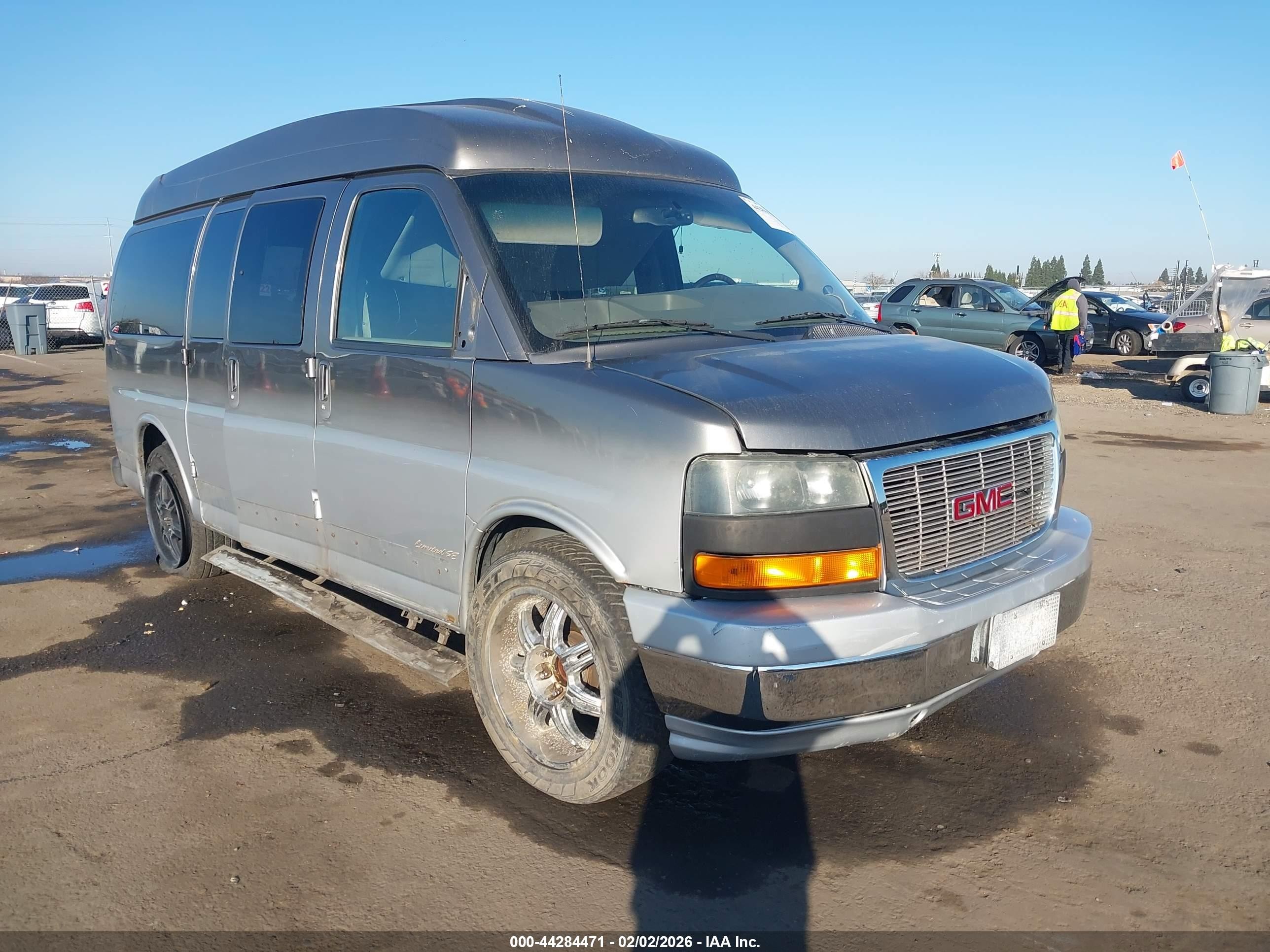 2007 GMC Savana Cargo YF7 Upfitter, VIN 1GDFG15T671141024 — Stripped