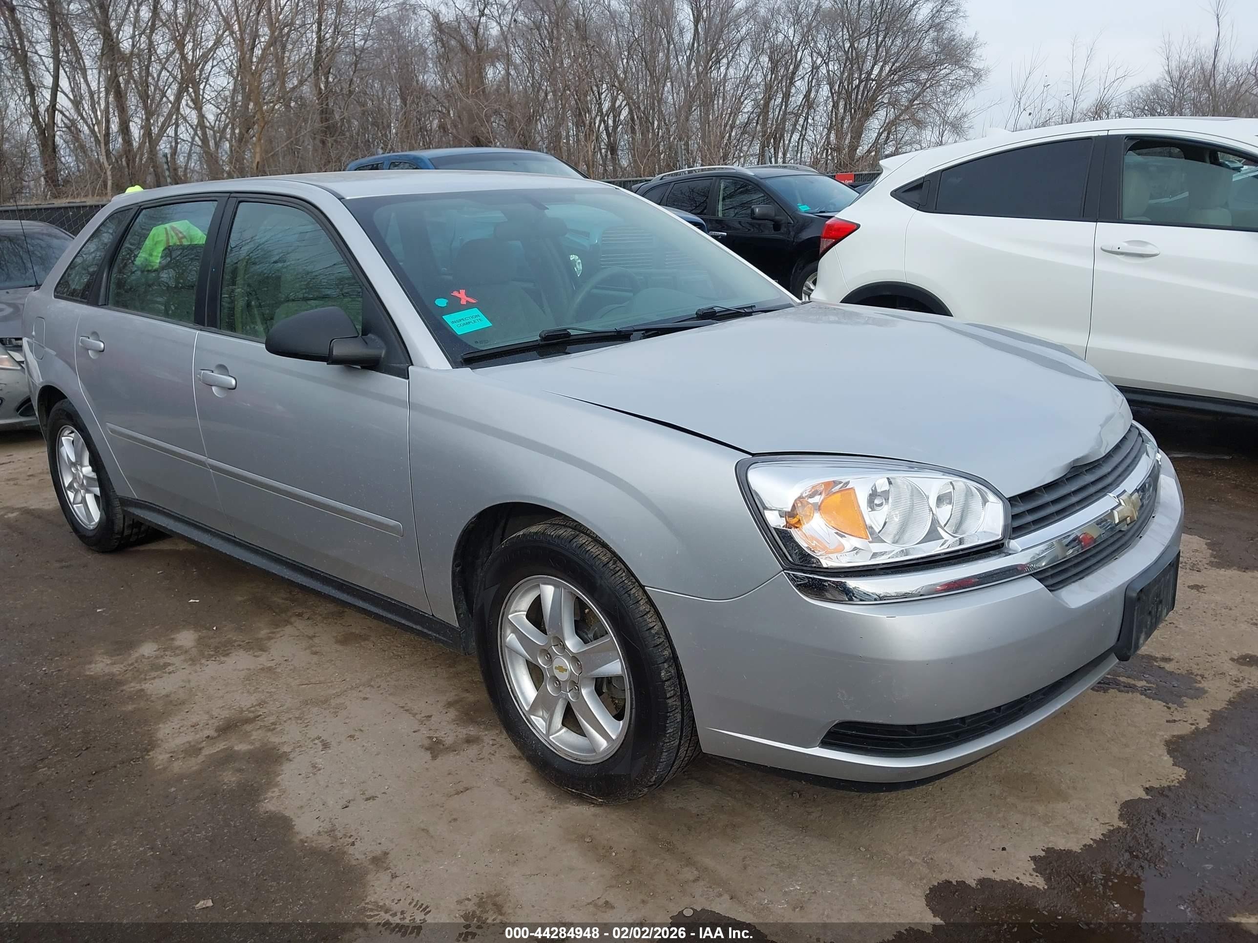 2005 Chevrolet Malibu Maxx LS, VIN 1G1ZT62895F336635 — Front end
