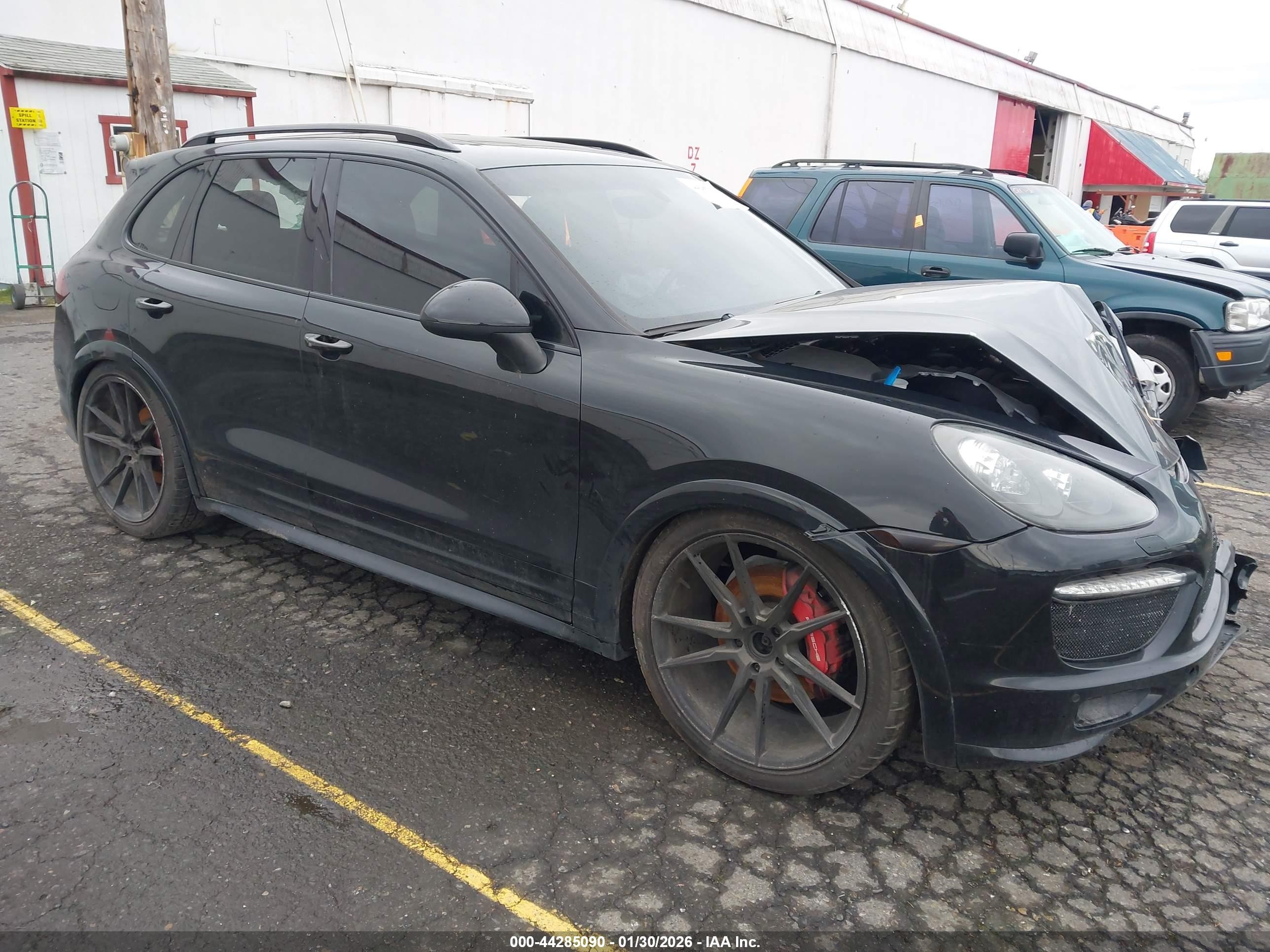 2013 Porsche Cayenne GTS, VIN WP1AD2A27DLA72322 — Biohazard / chemical