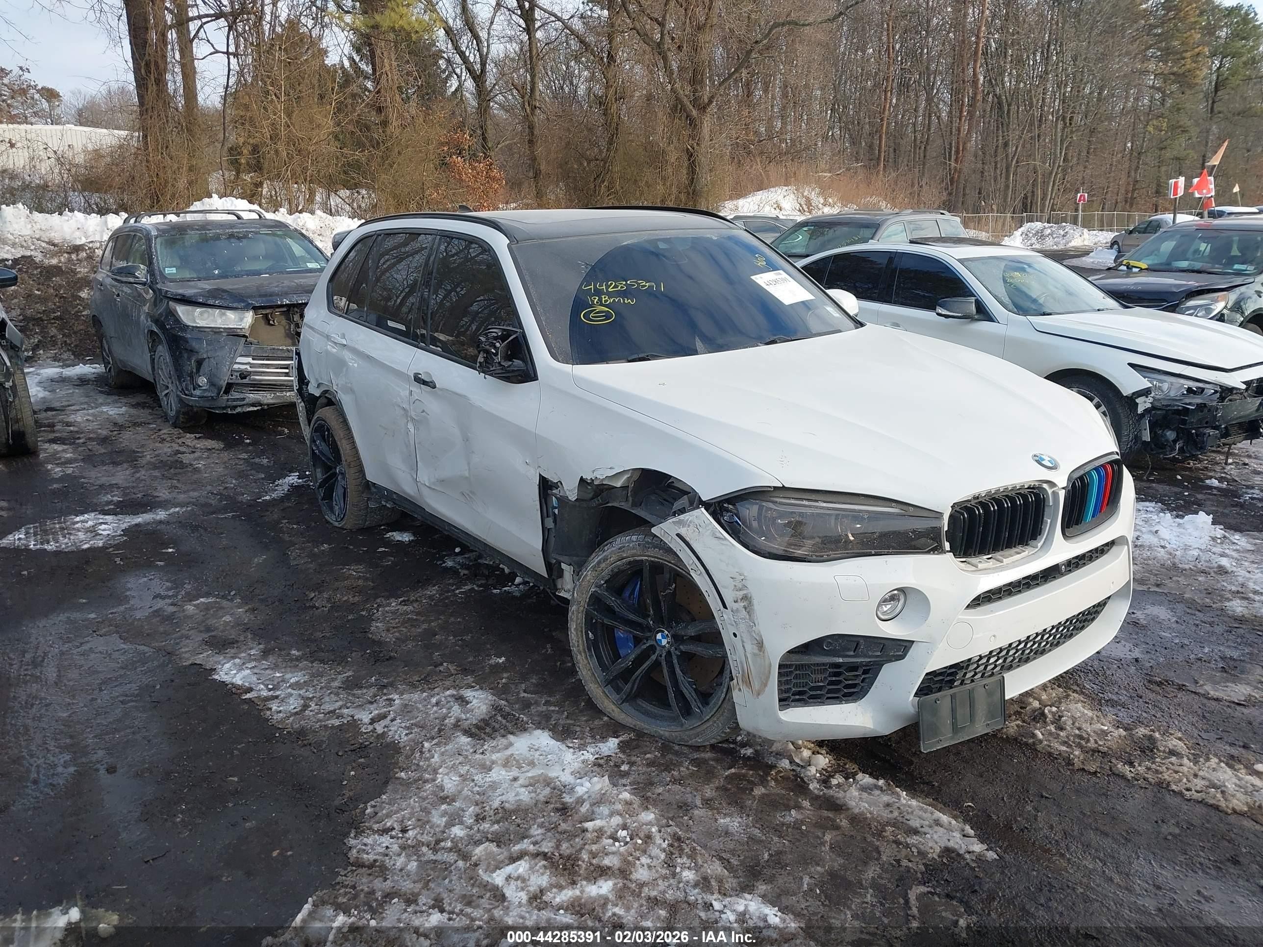 2018 BMW X5 M, VIN 5YMKT6C55J0Y83760 — Side
