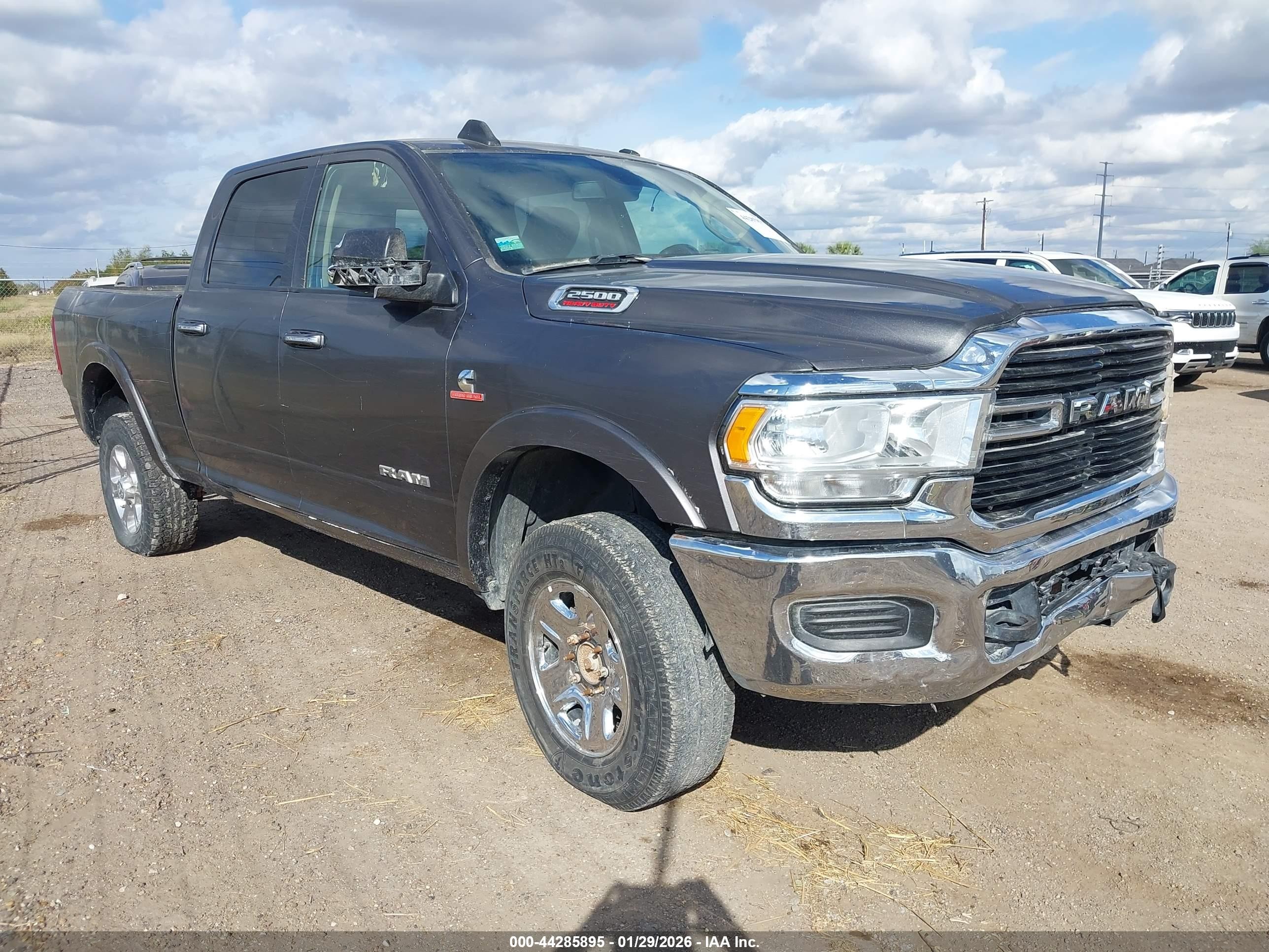 2021 Ram 2500 Laramie, VIN 3C6UR5FL1MG525874 — Theft recovery