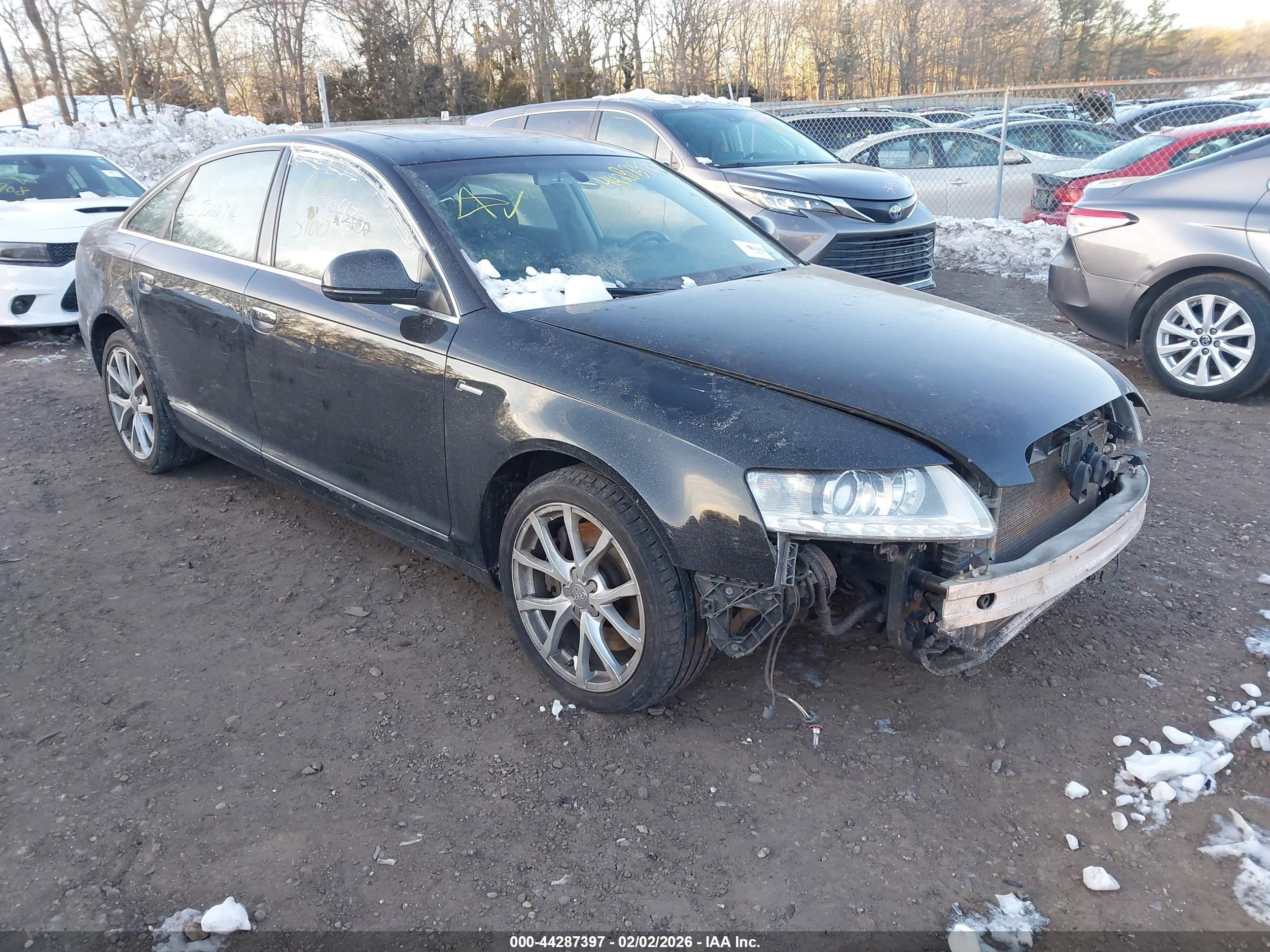 2011 Audi A6 Premium Plus, VIN WAUFGAFB1BN027604 — Front end