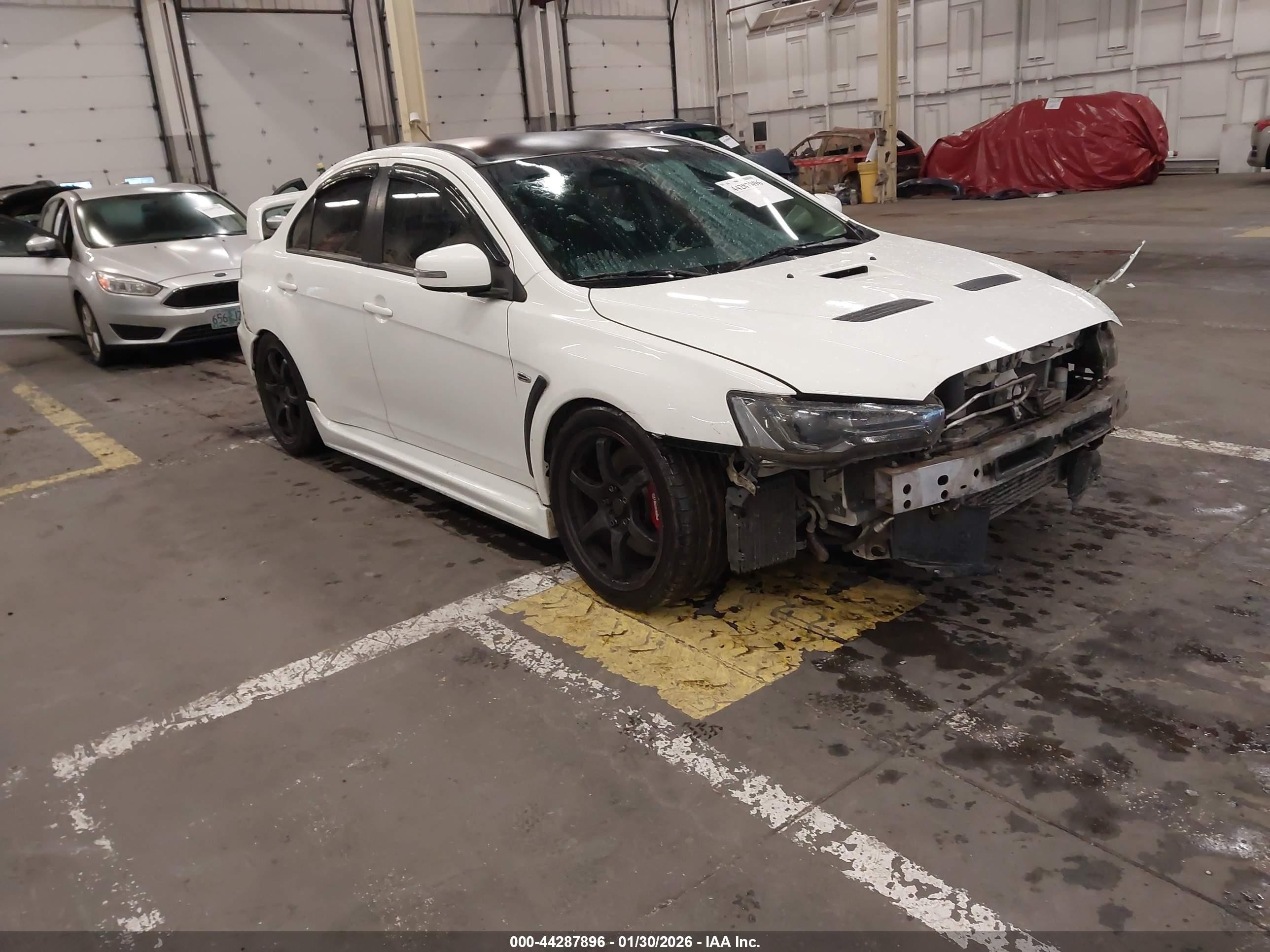 2015 Mitsubishi Lancer Evolution GSR, VIN JA32W8FV5FU006207 — All over