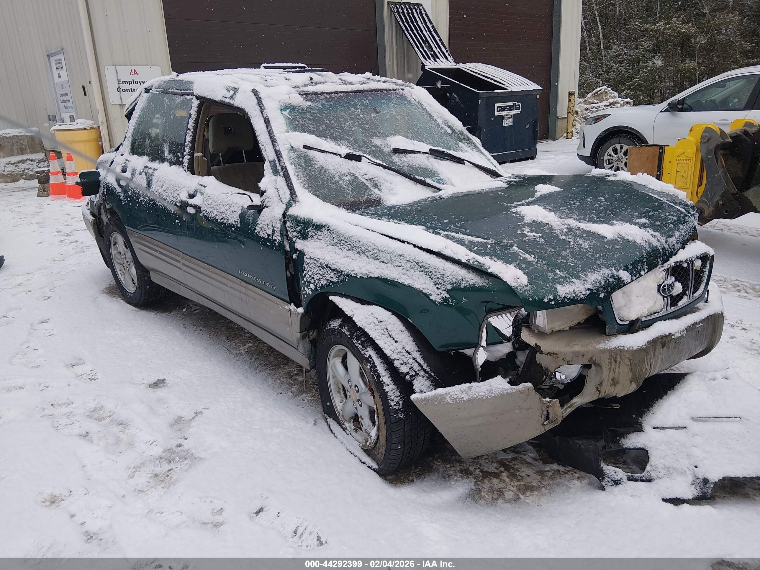 2001 Subaru Forester S, VIN JF1SF65591H757776 — Опрокидывание