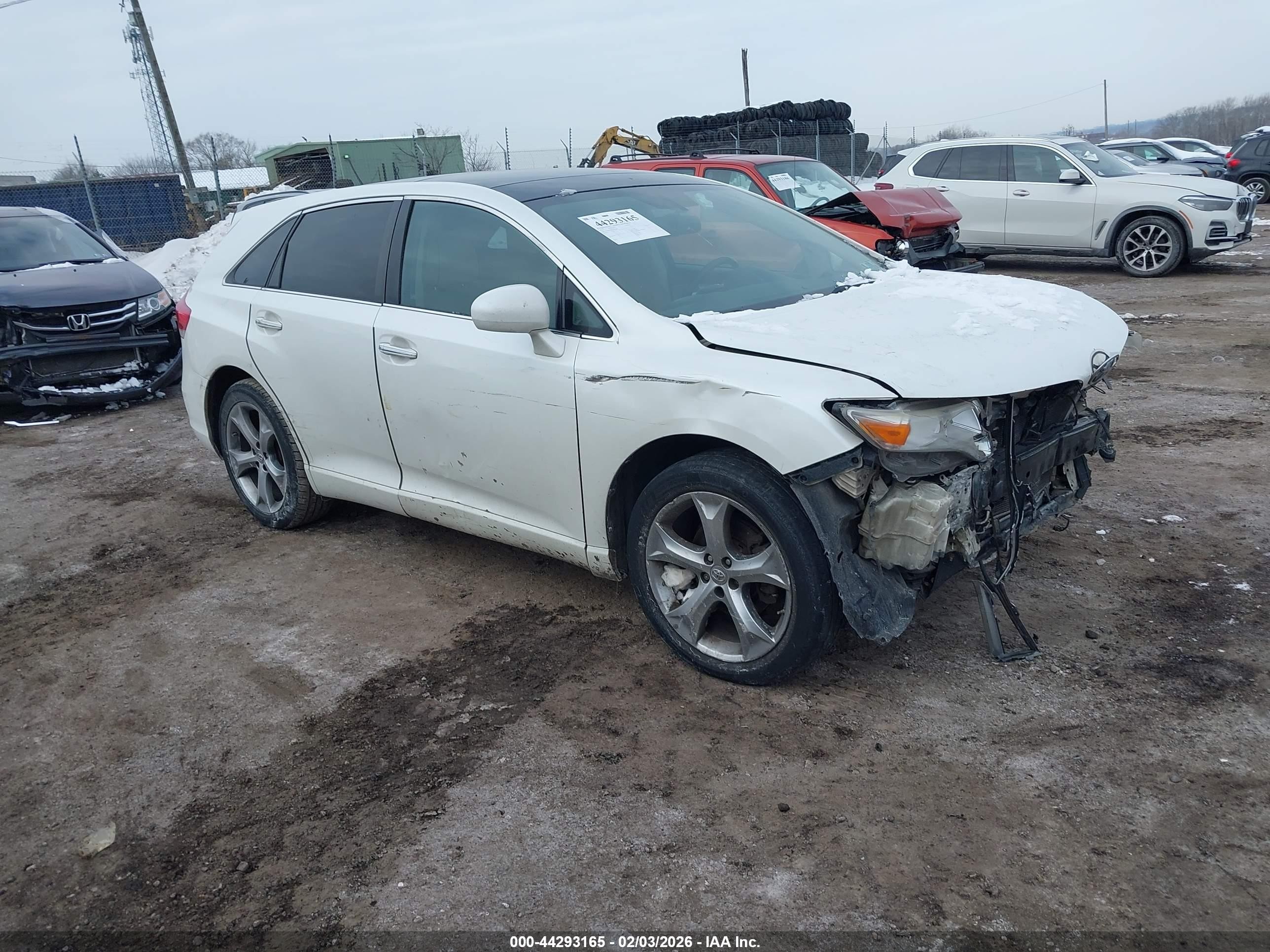 2012 Toyota Venza XLE, VIN 4T3BK3BBXCU071368 — Front end