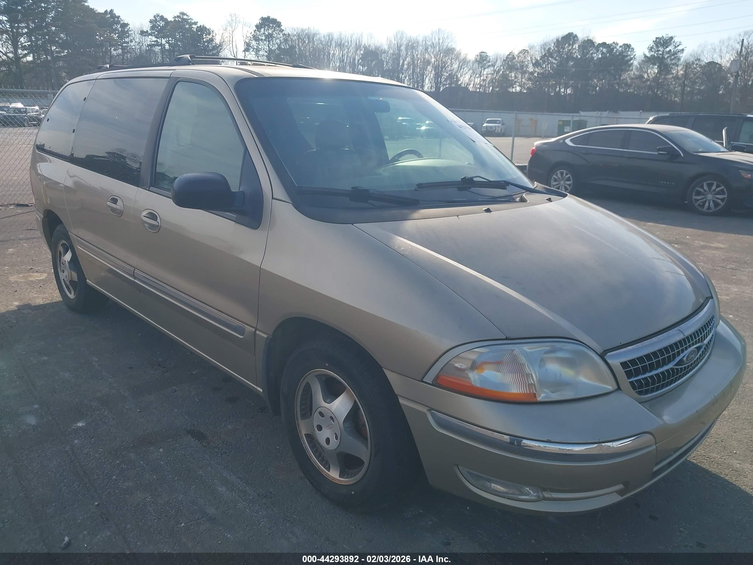 2000 Ford Windstar SE, VIN 2FMZA5242YBB58489 — Repossession