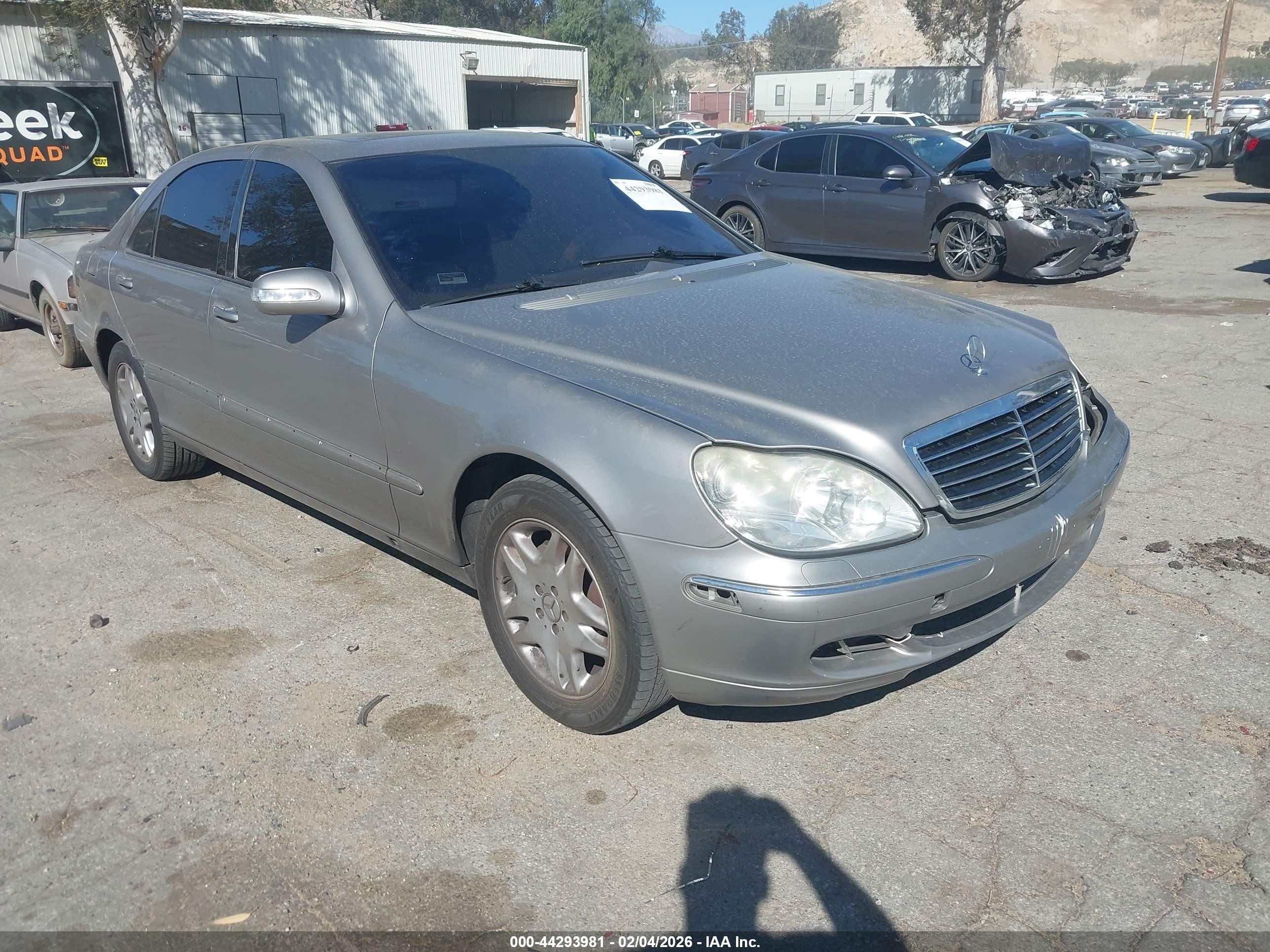 2003 Mercedes-Benz S 500, VIN WDBNG75J83A346497 — All over