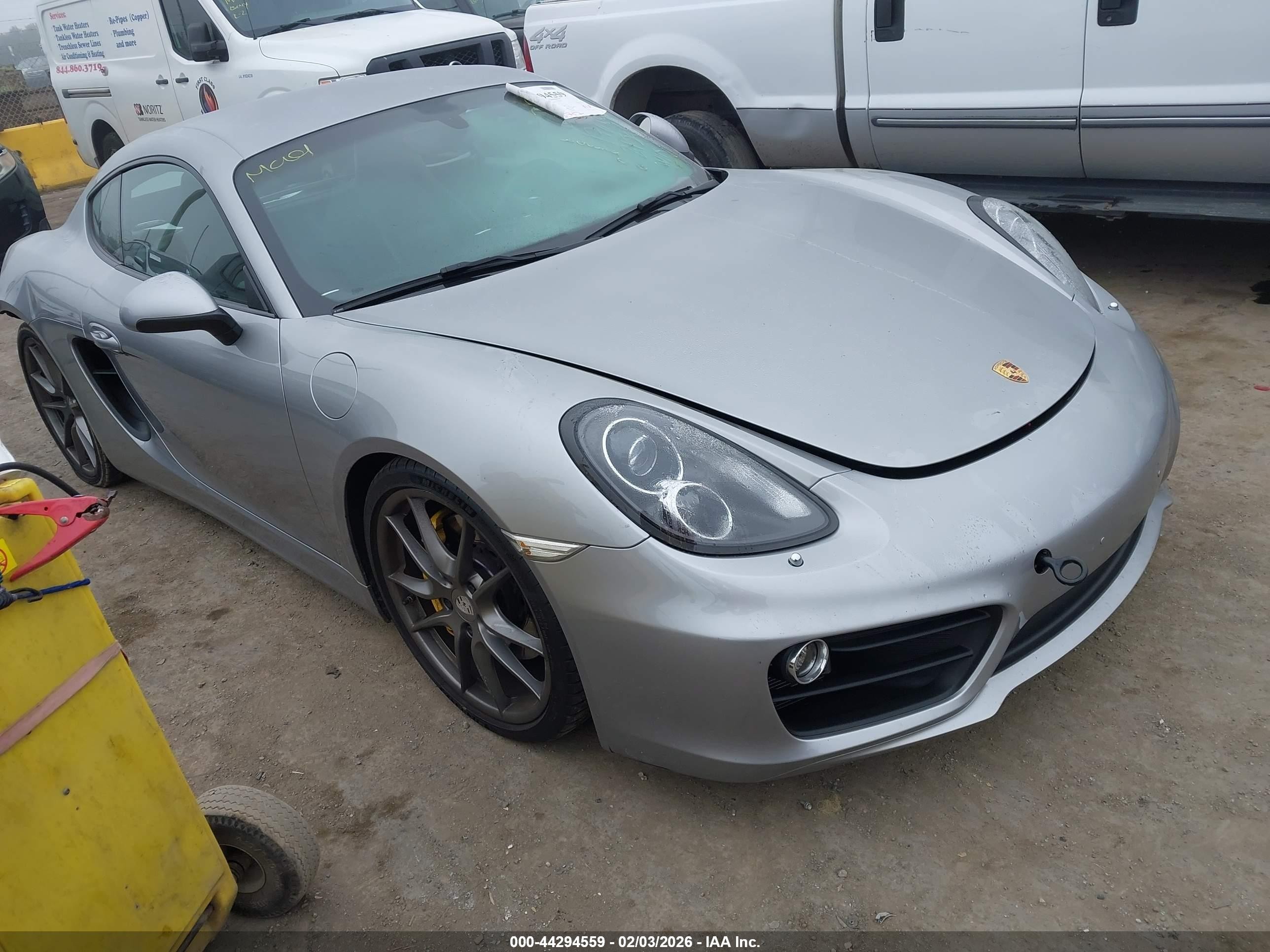 2014 Porsche Cayman S, VIN WP0AB2A86EK190784 — Rear end