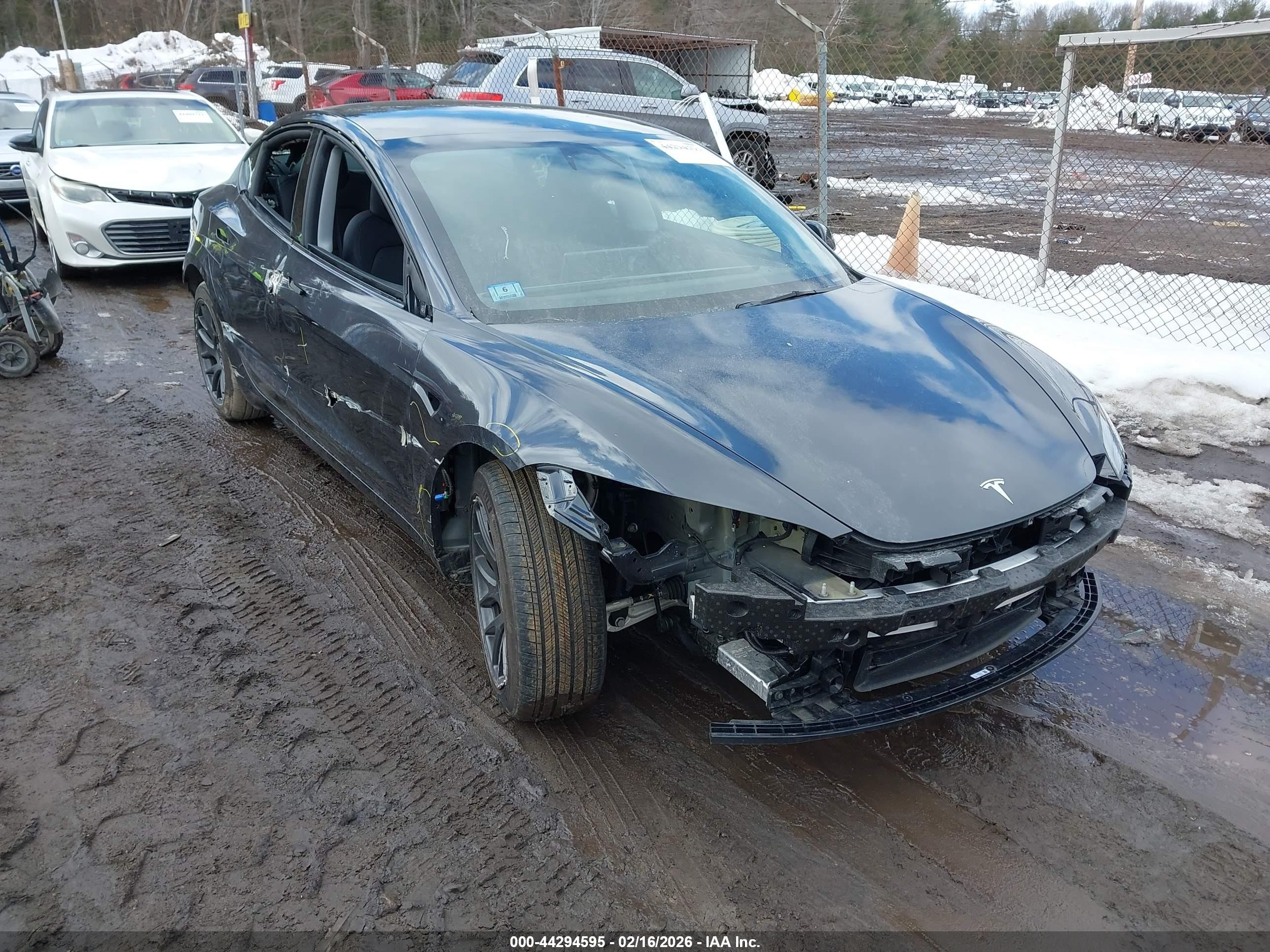 2025 Tesla Model 3 Long Range, VIN 5YJ3E1EA0SF024261 — Not stated