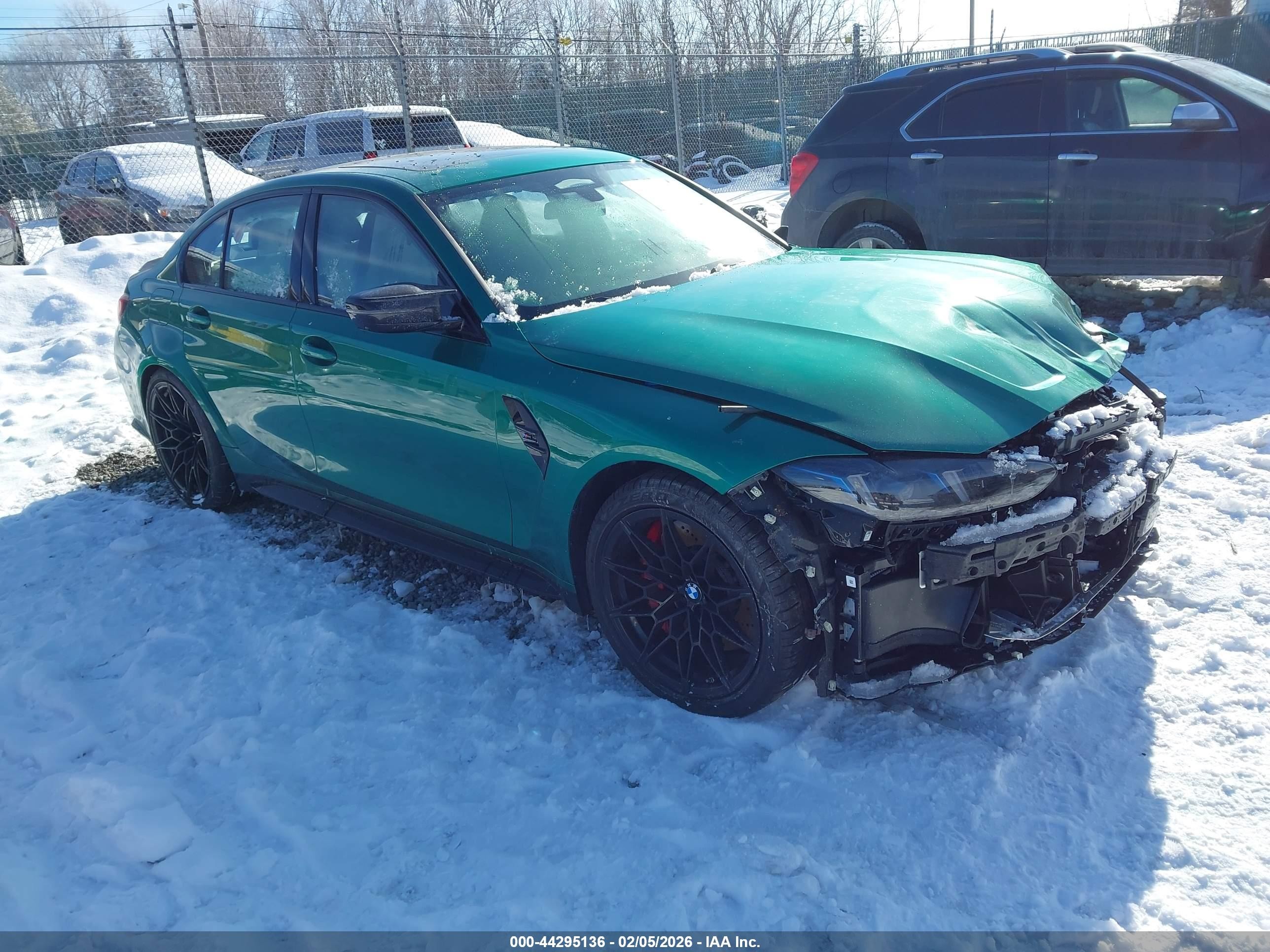 2026 BMW M3 Competition xDrive, VIN WBS33HJ06TFV97988 — Перед