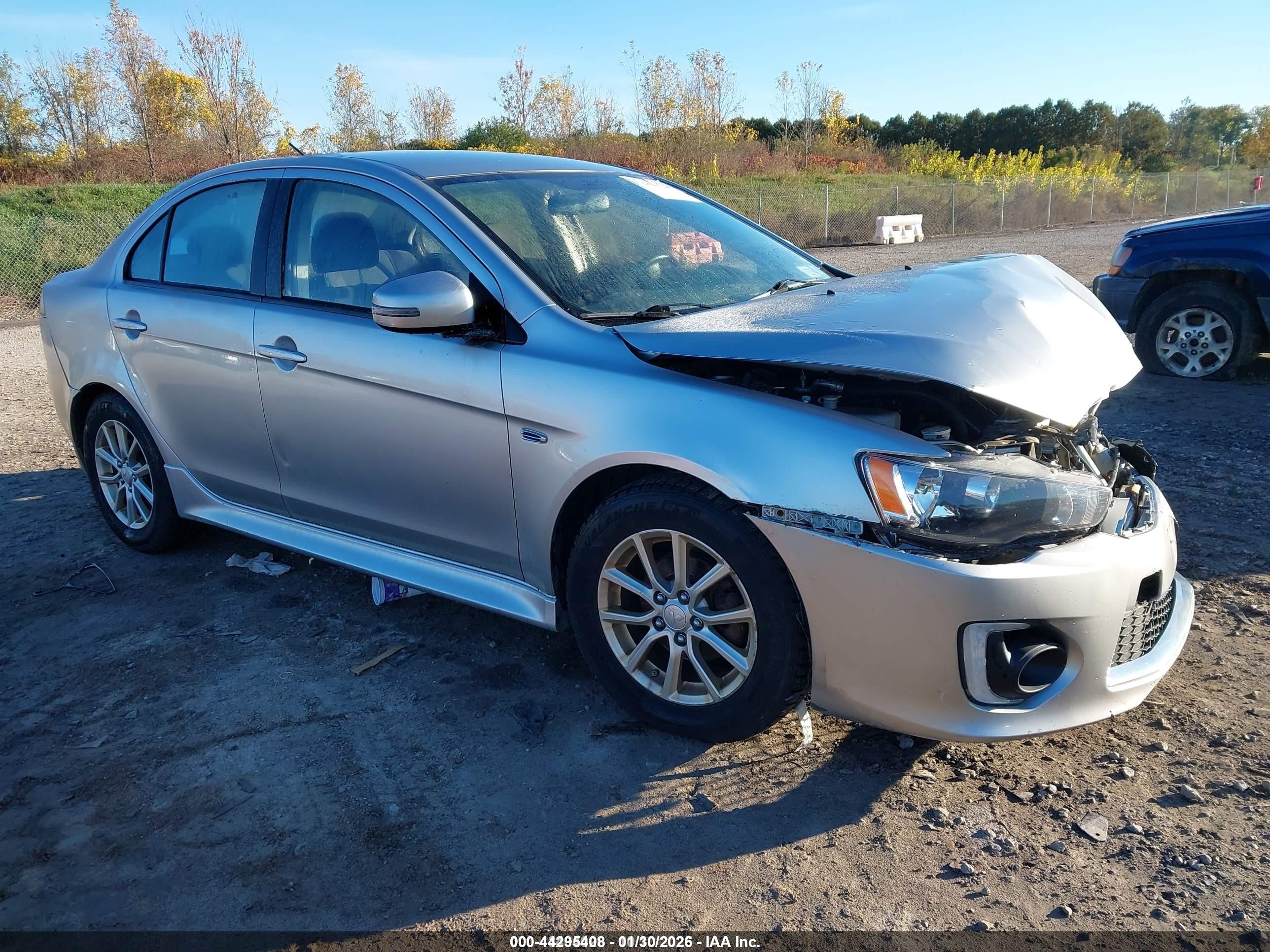 2016 Mitsubishi Lancer ES, VIN JA32U2FUXGU005629 — Front end