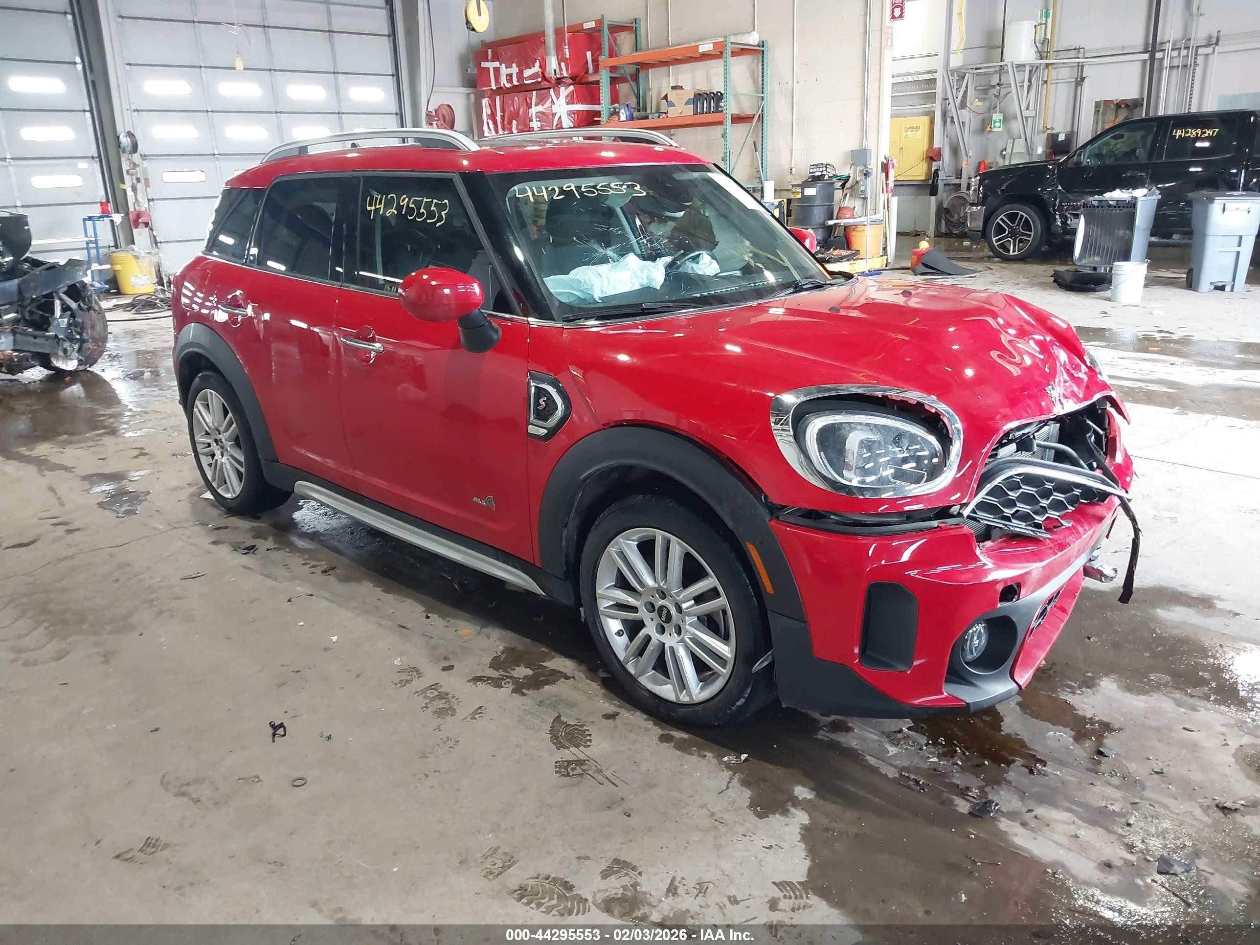2022 MINI Countryman Cooper S, VIN WMZ83BR09N3N97650 — Front end