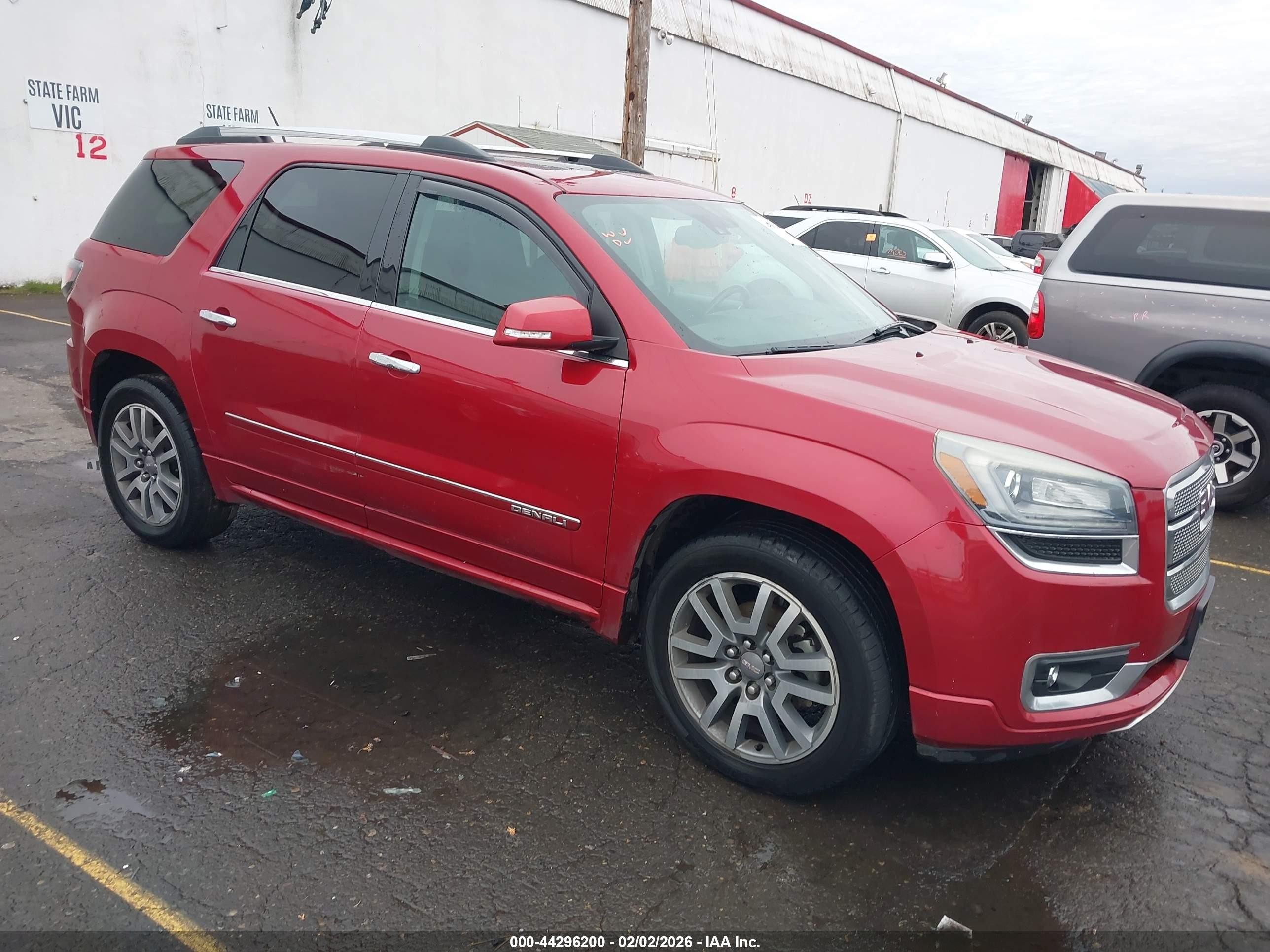 2014 GMC Acadia Denali, VIN 1GKKVTKD8EJ225154 — Side