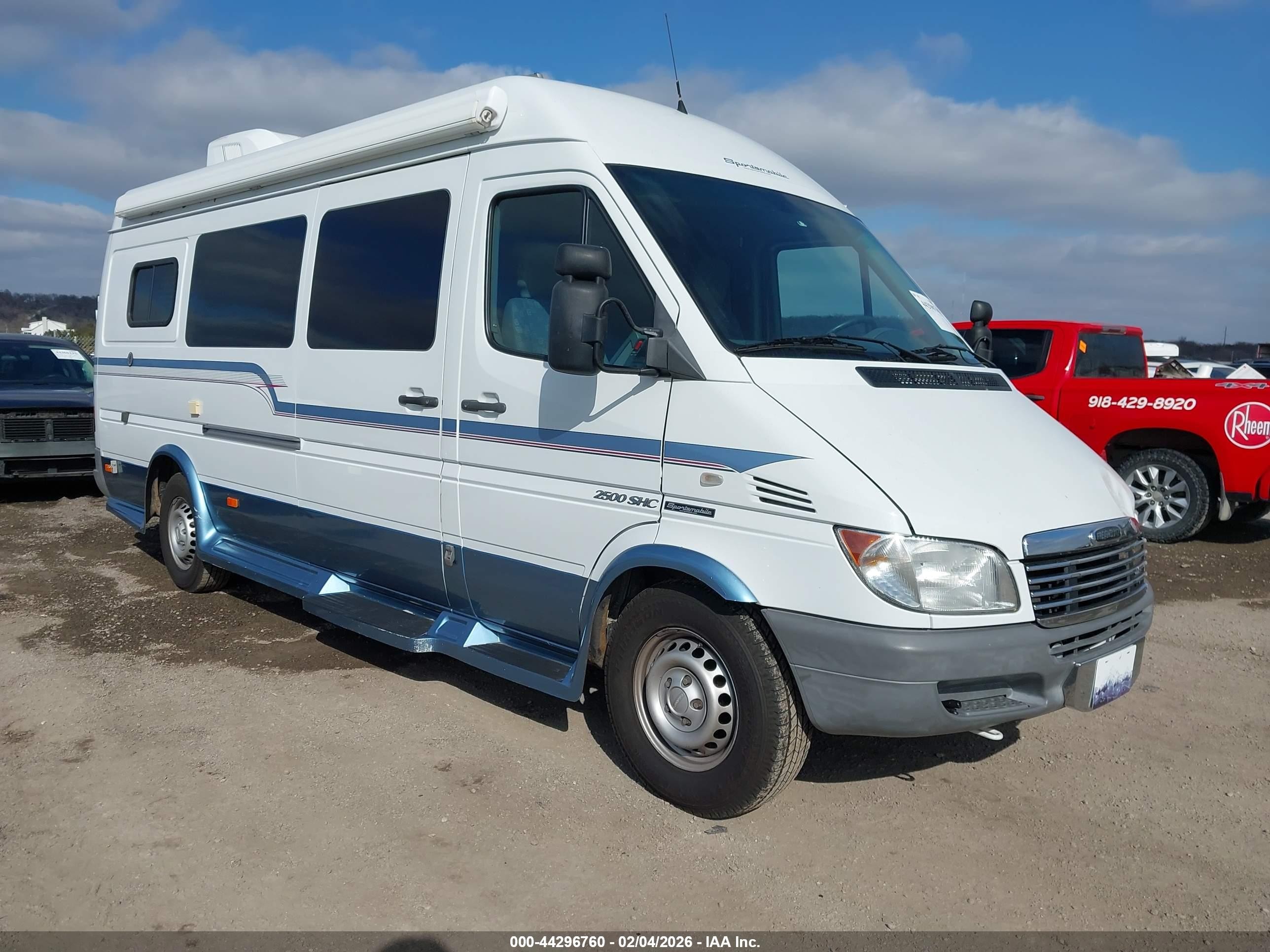 2006 Freightliner Sprinter, VIN WDYPD744765967889 — Бок
