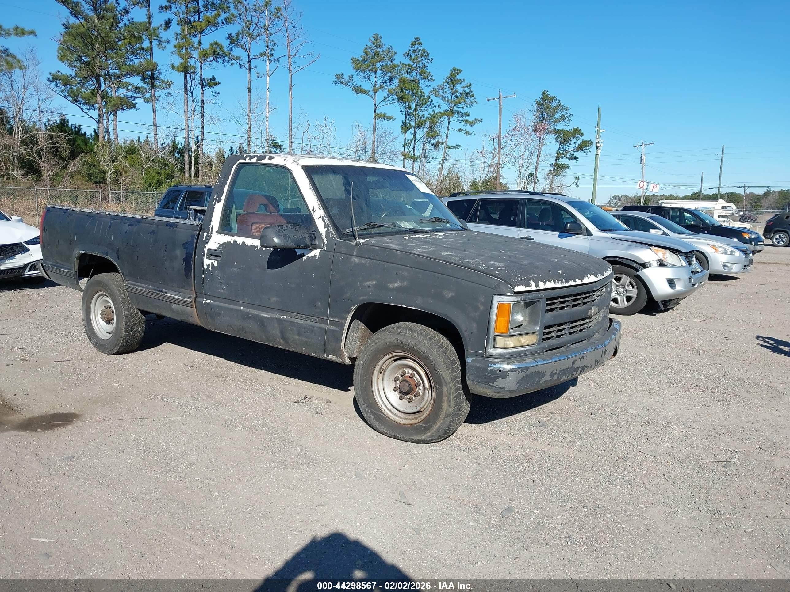 1995 Chevrolet Silverado 3500, VIN 1GBGC34K5SE198684 — Механическое