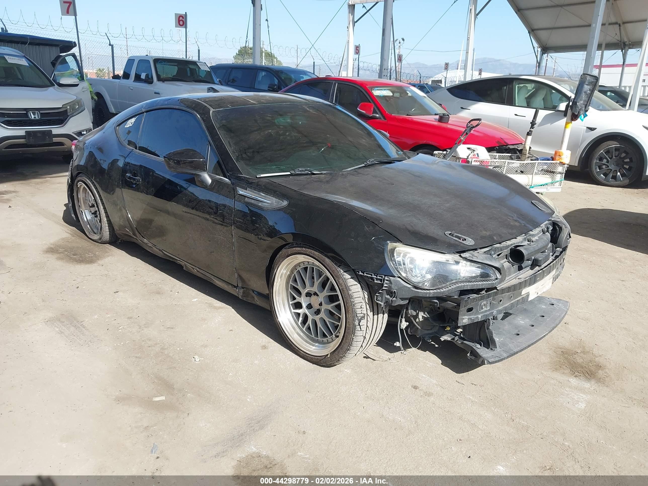 2015 Subaru BRZ Limited, VIN JF1ZCAC13F9601700 — Side