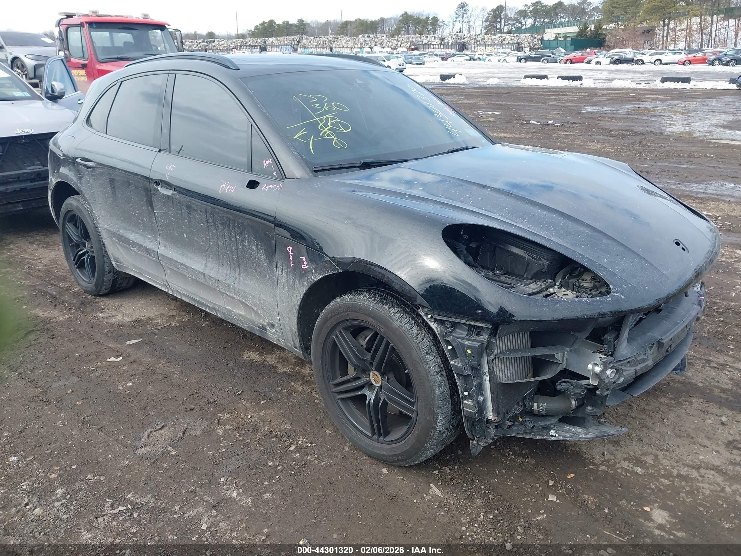 2021 Porsche Macan S, VIN WP1AB2A51MLB37343 — Fresh water flood