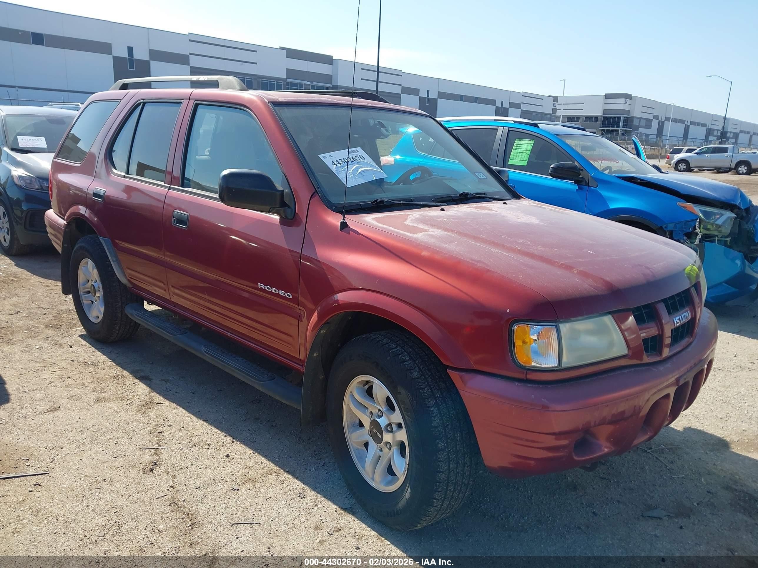 2004 Isuzu Rodeo S, VIN 4S2CK58Y944304753 — Обычный износ
